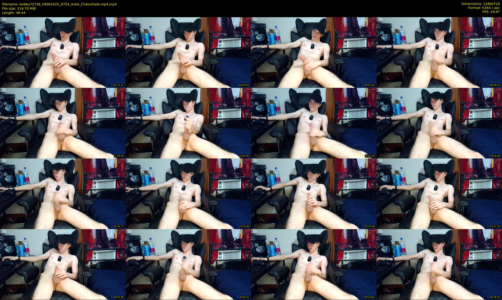bobby72738 — 39 minute Chaturbate male cam show recording, 720p, Jun 9, 2025