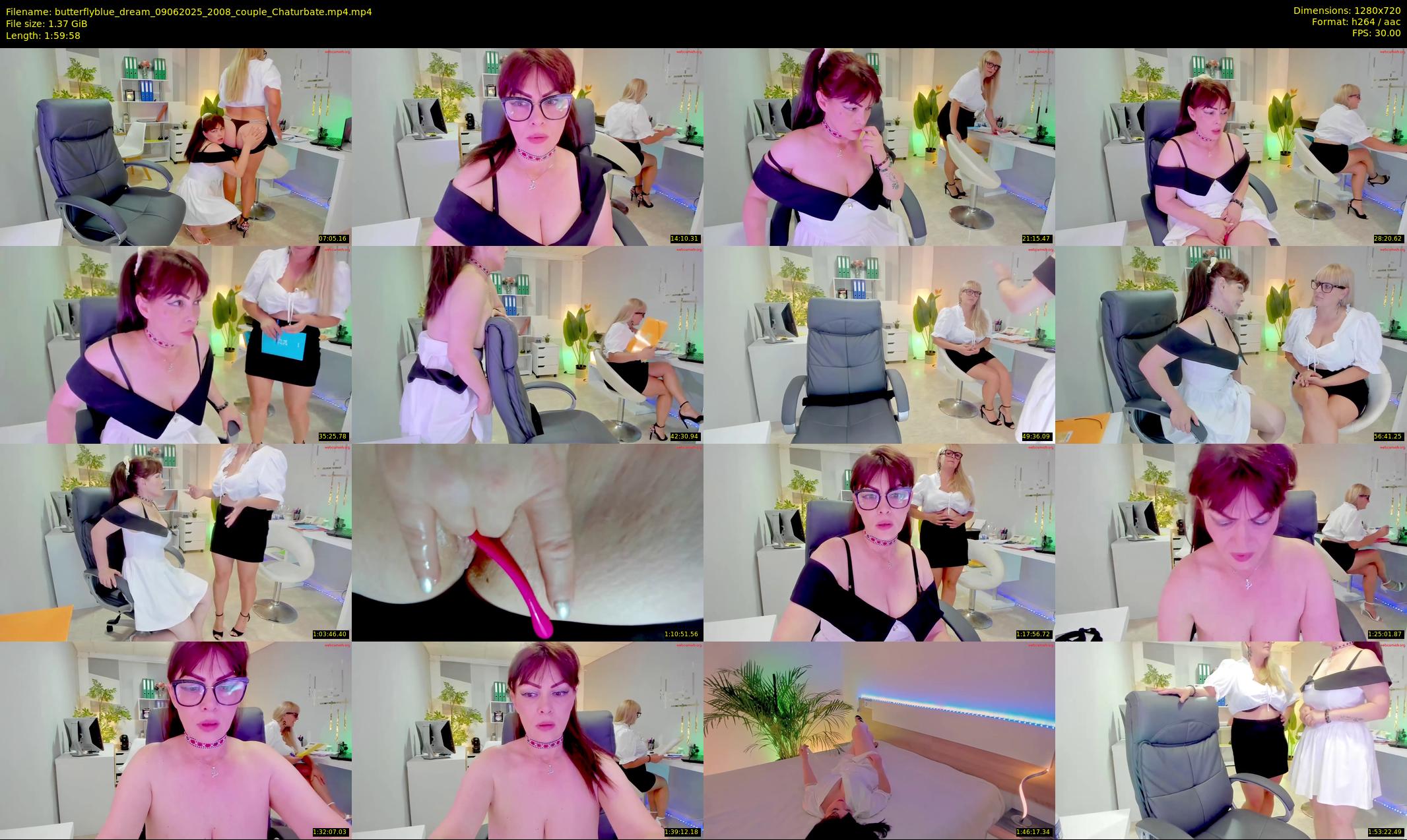 butterflyblue_dream — 120 minute Chaturbate couple cam show recording, 720p, Jun 9, 2025