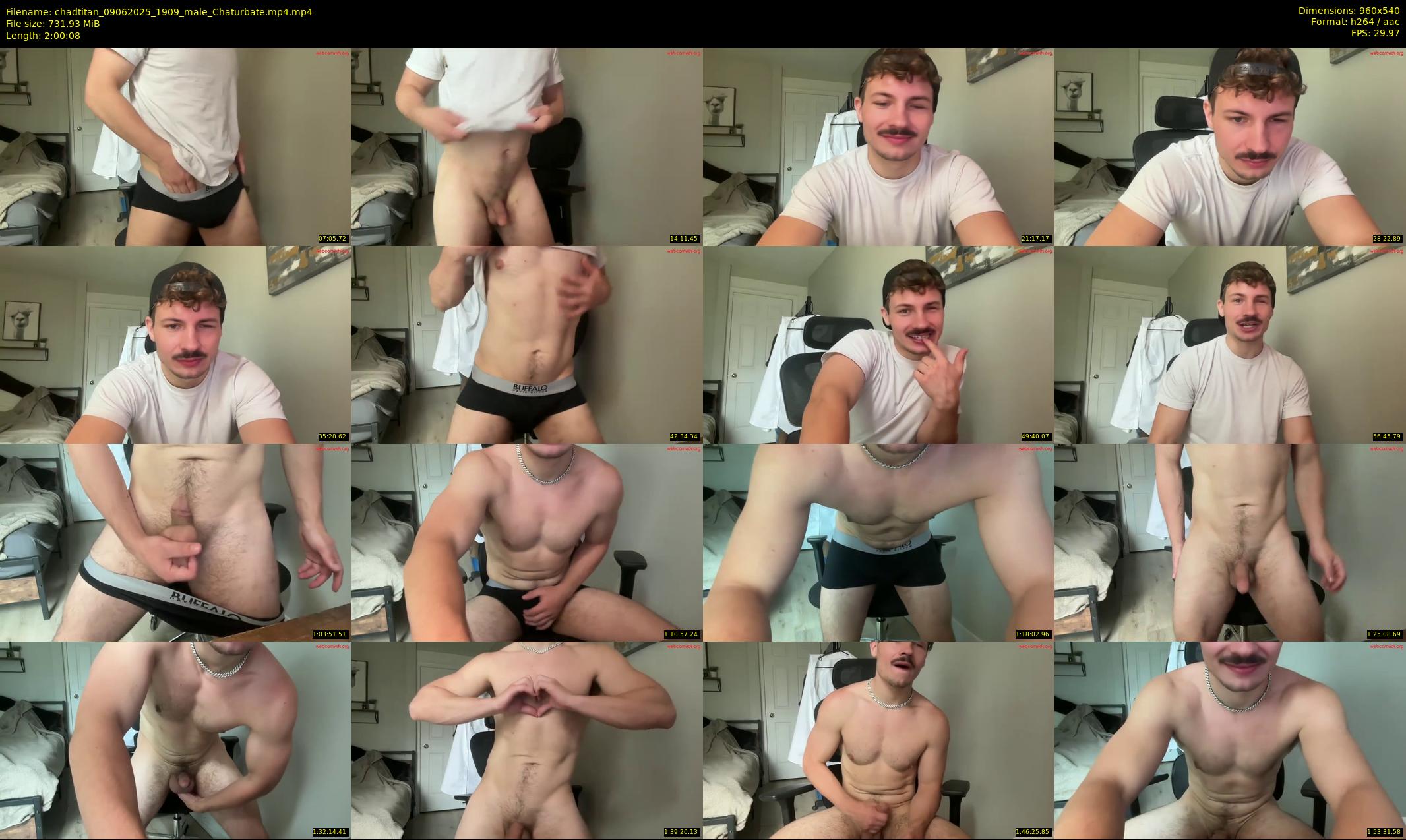 chadtitan — 121 minute Chaturbate male cam show recording, 480p, Jun 9, 2025