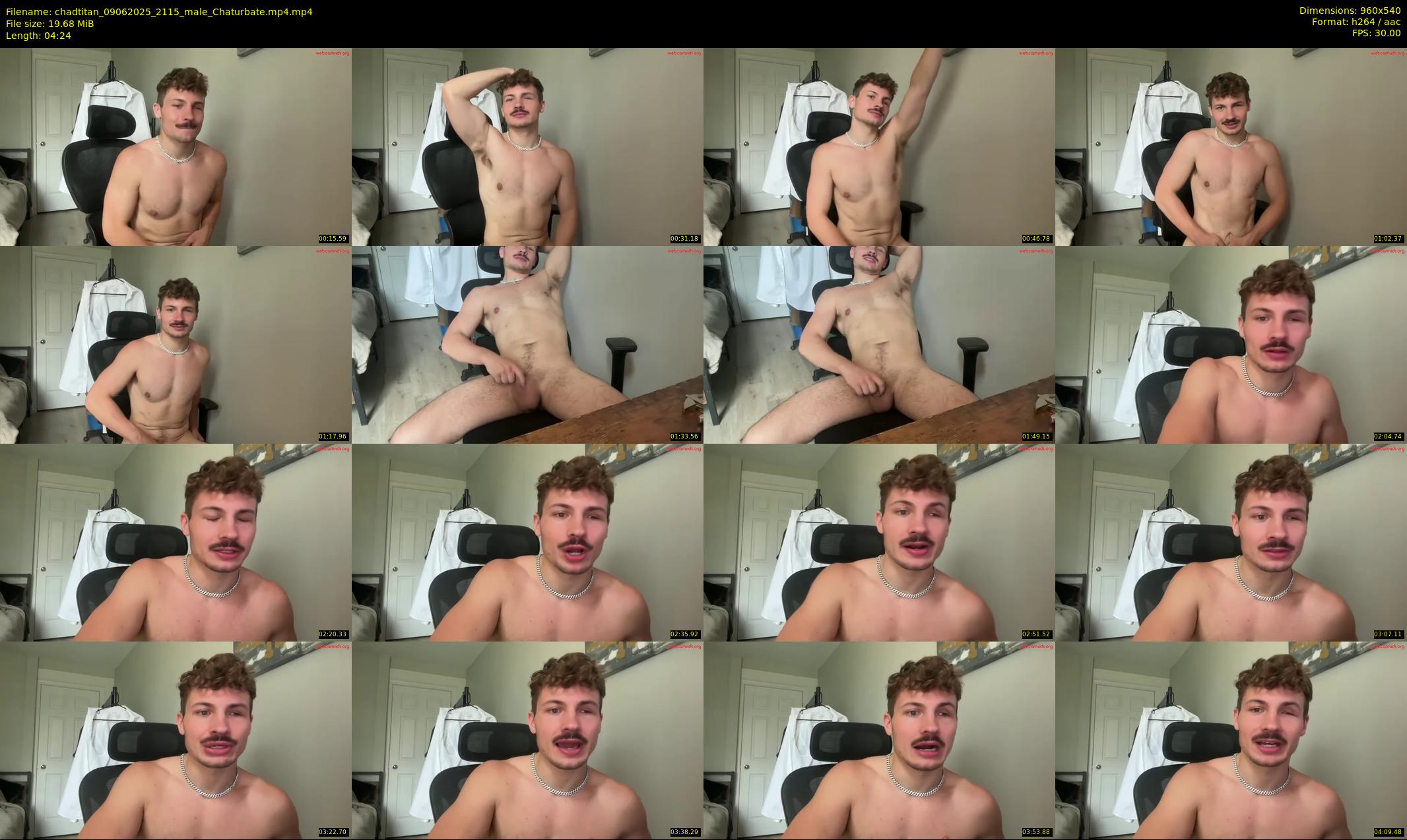 chadtitan — 5 minute Chaturbate male cam show recording, 480p, Jun 9, 2025