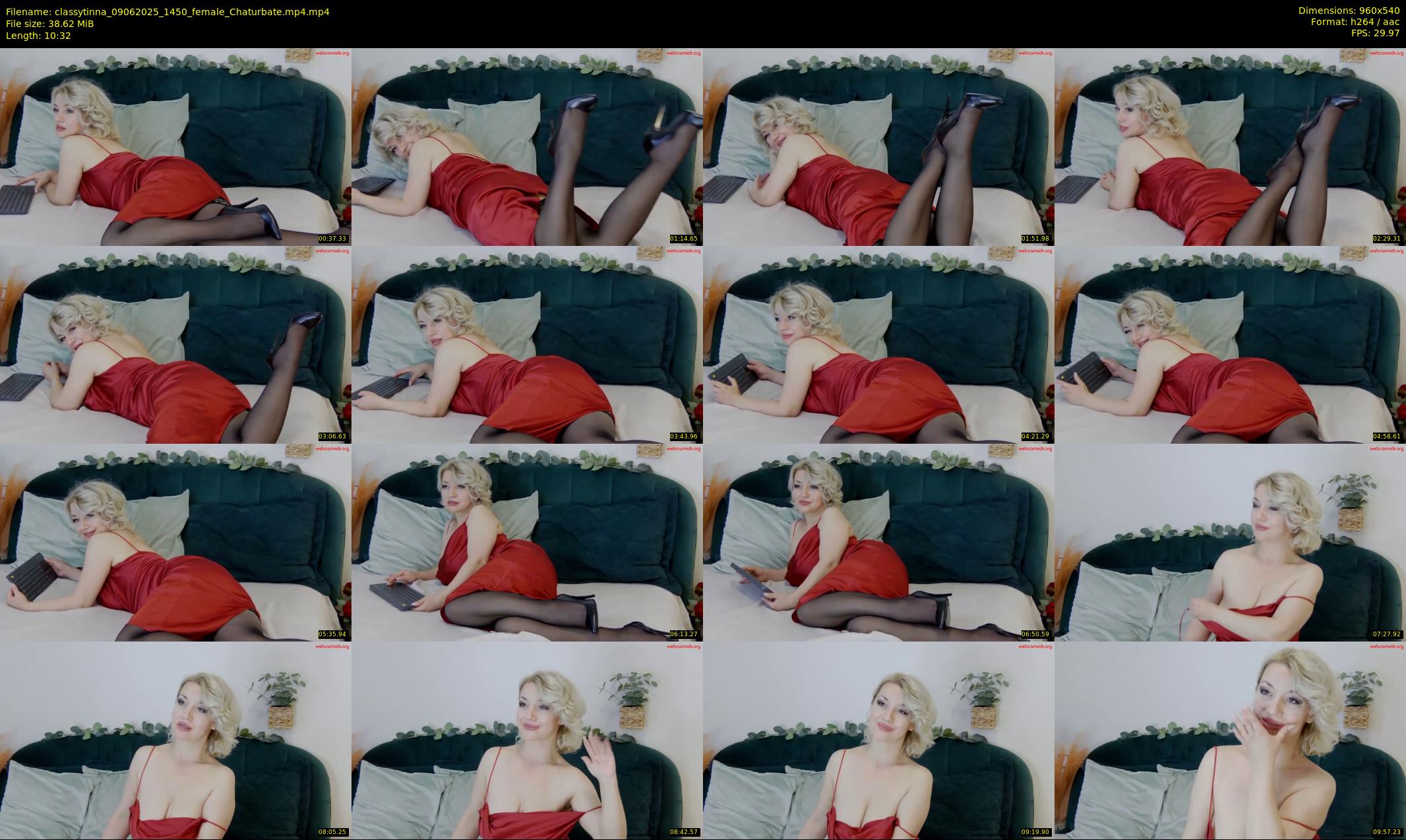 classytinna — 11 minute Chaturbate female cam show recording, 480p, Jun 9, 2025