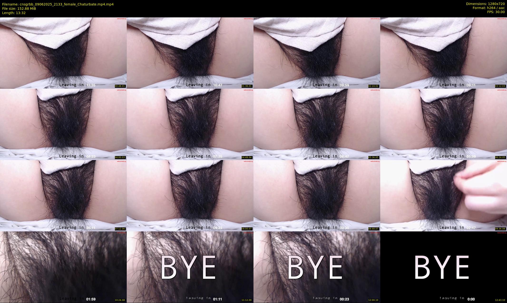 cnsgrbb — 14 minute Chaturbate female cam show recording, 720p, Jun 9, 2025