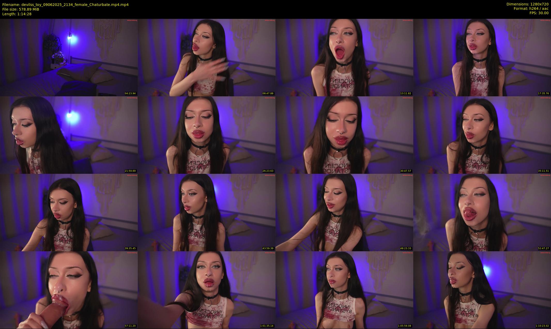 devilss_toy — 75 minute Chaturbate female cam show recording, 720p, Jun 9, 2025