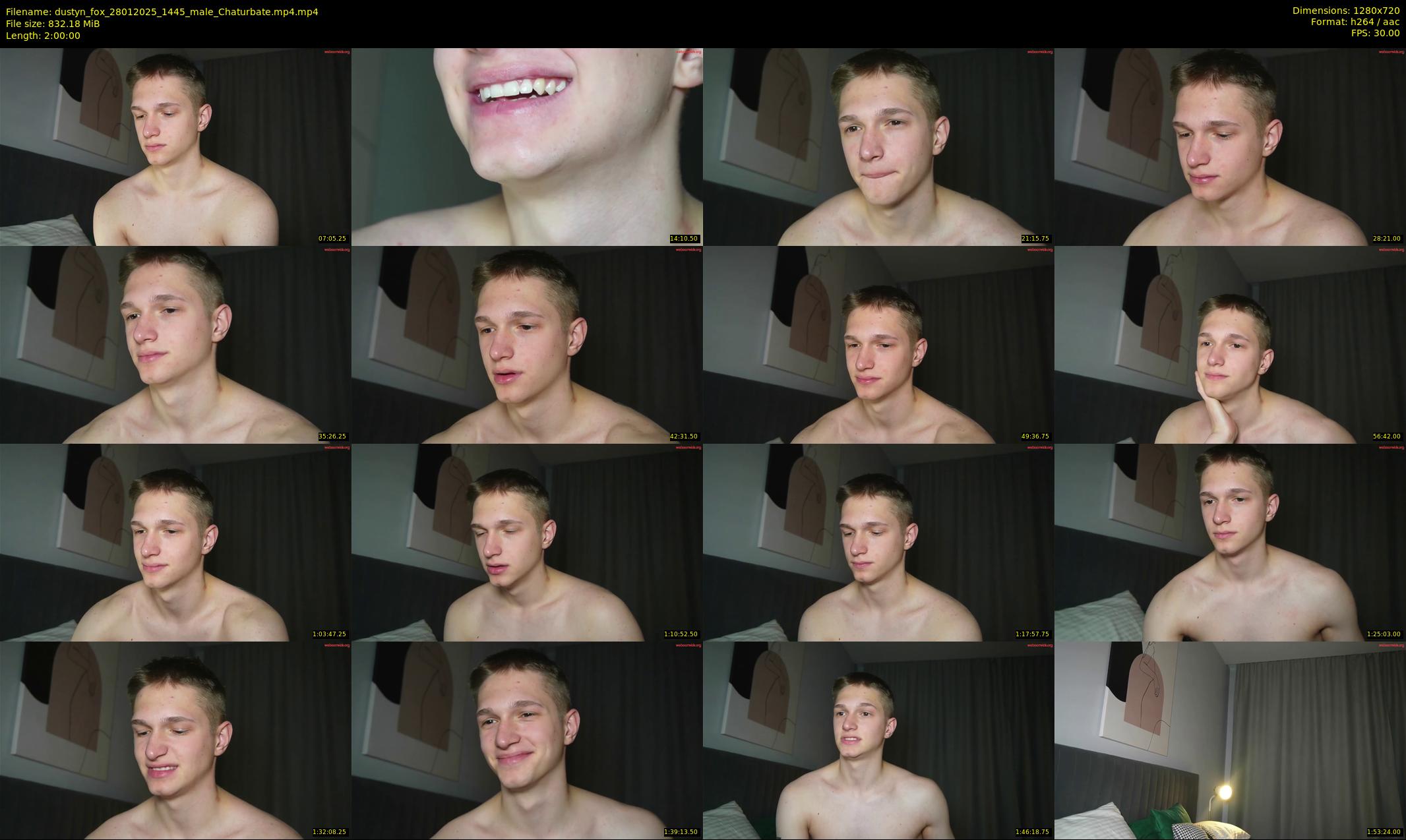 dustyn_fox — 120 minute Chaturbate male cam show recording, 720p, Jan 28, 2025