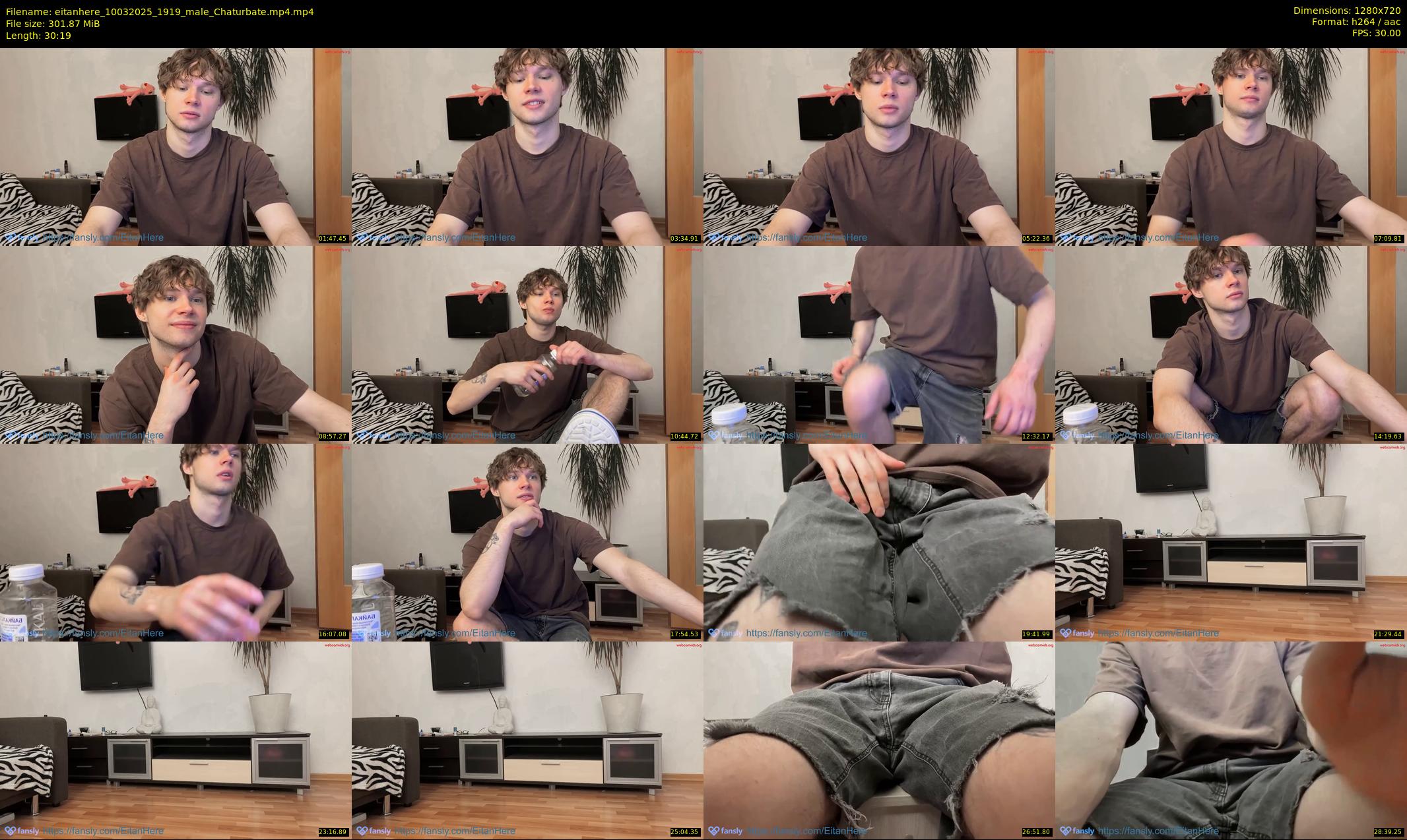 eitanhere — 31 minute Chaturbate male cam show recording, 720p, Mar 10, 2025