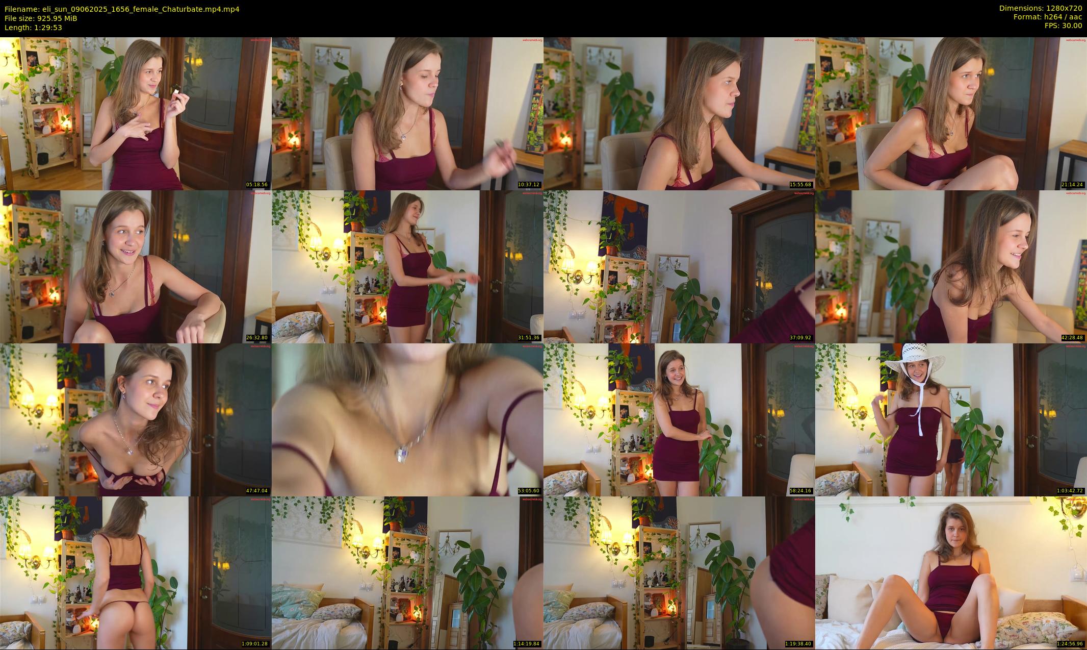 eli_sun — 90 minute Chaturbate female cam show recording, 720p, Jun 9, 2025
