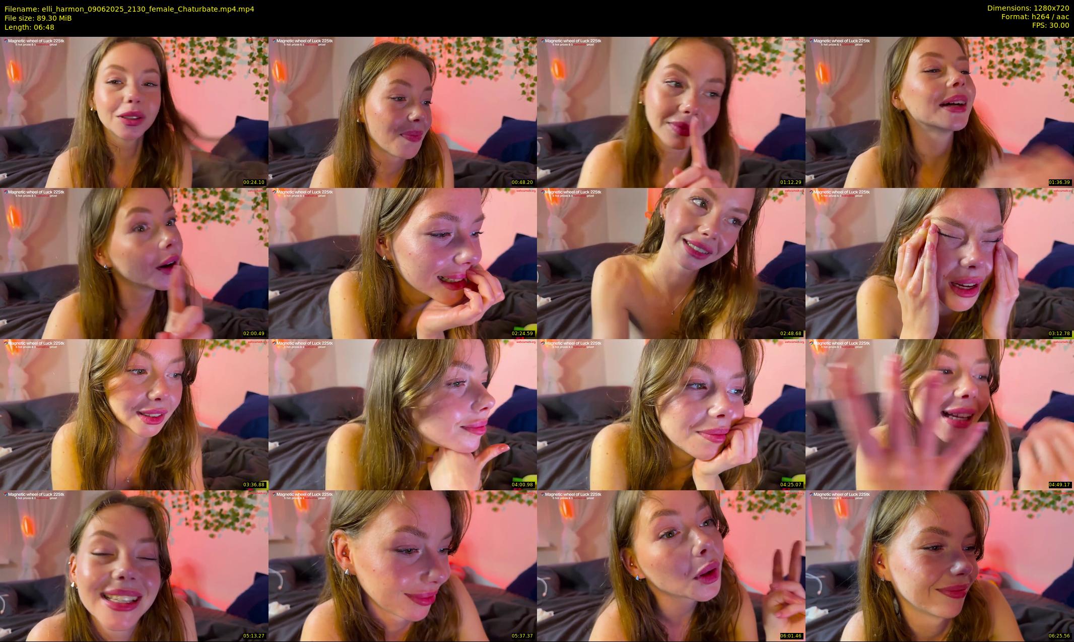 elli_harmon — 7 minute Chaturbate female cam show recording, 720p, Jun 9, 2025