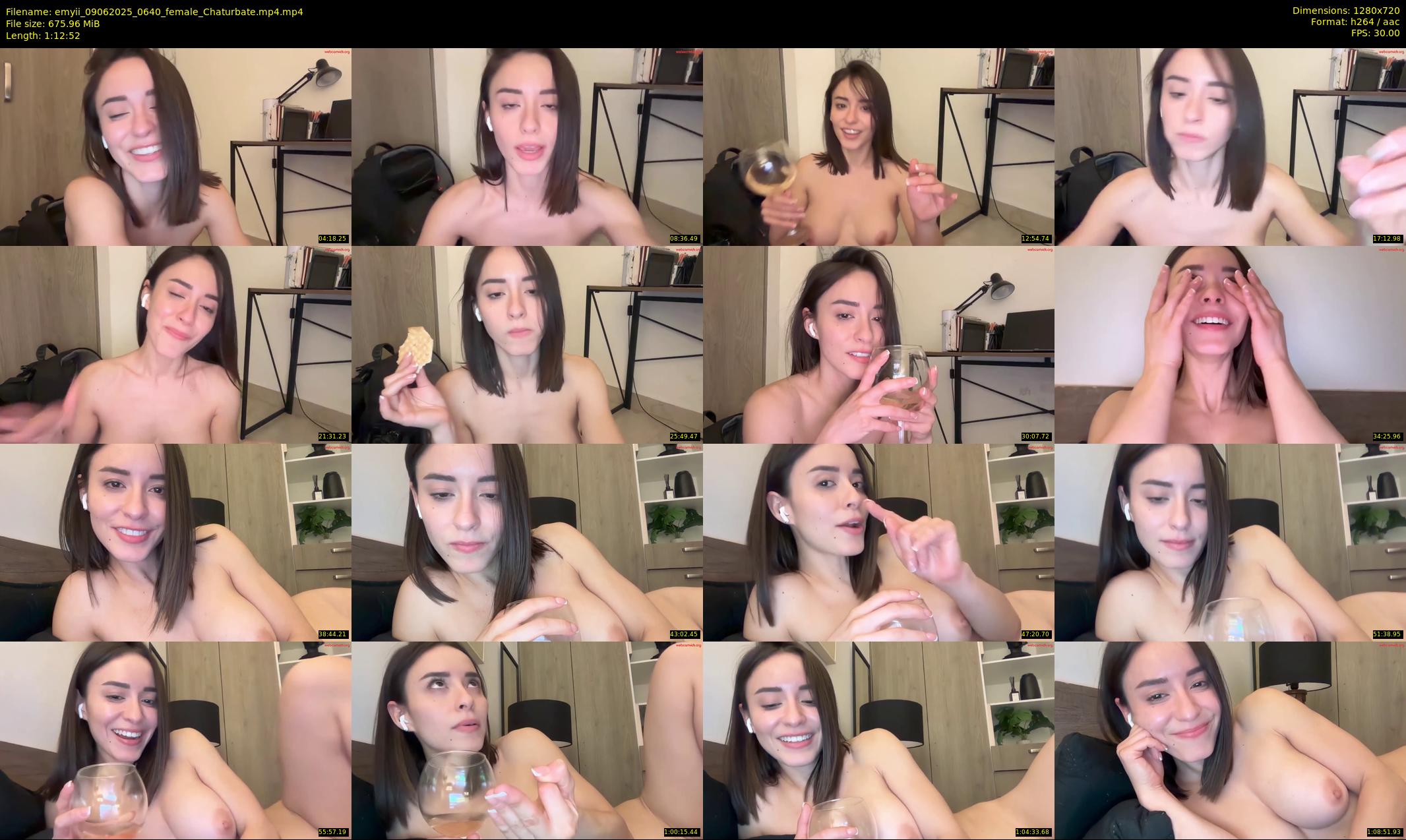 emyii — 73 minute Chaturbate female cam show recording, 720p, Jun 9, 2025
