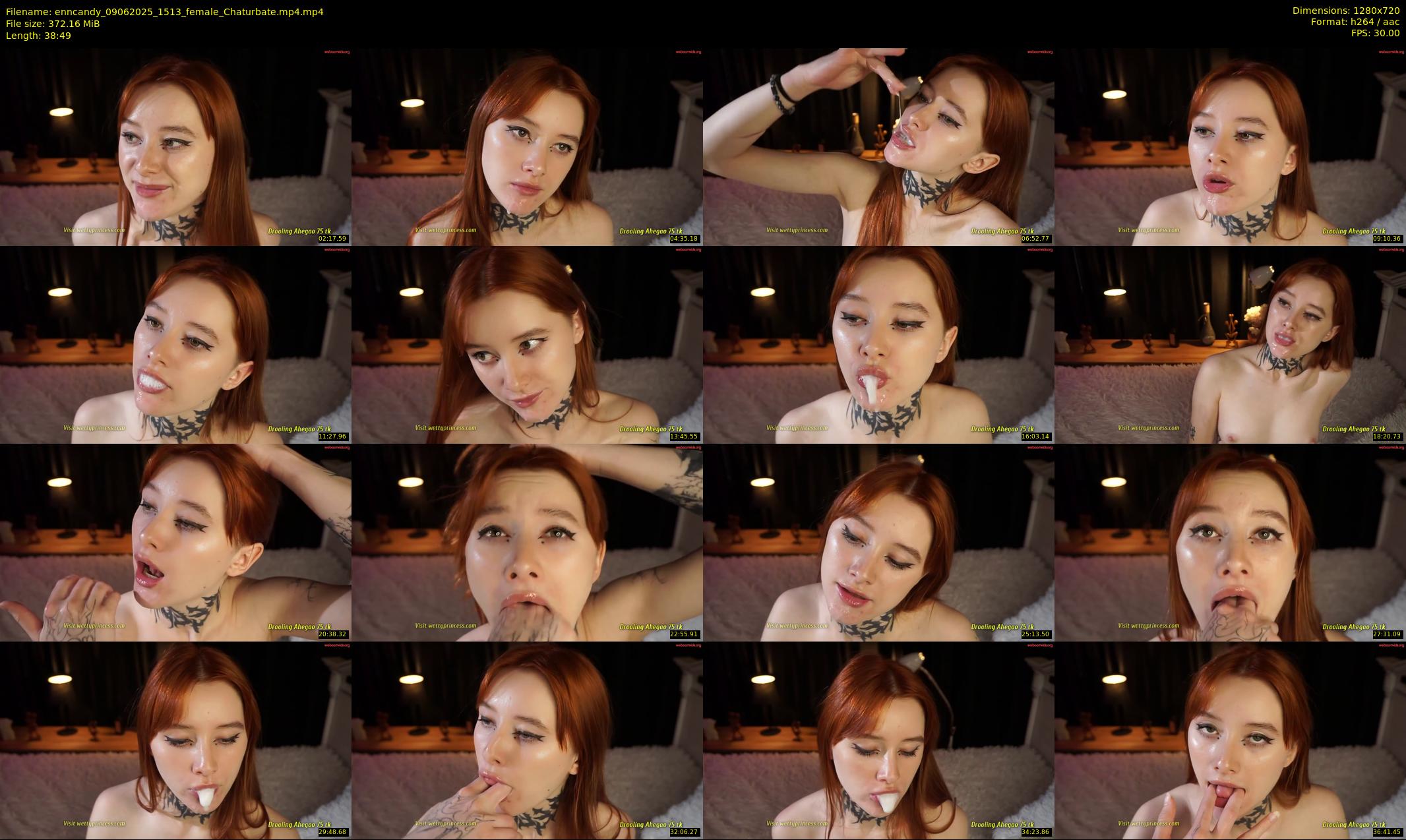 enncandy — 39 minute Chaturbate female cam show recording, 720p, Jun 9, 2025