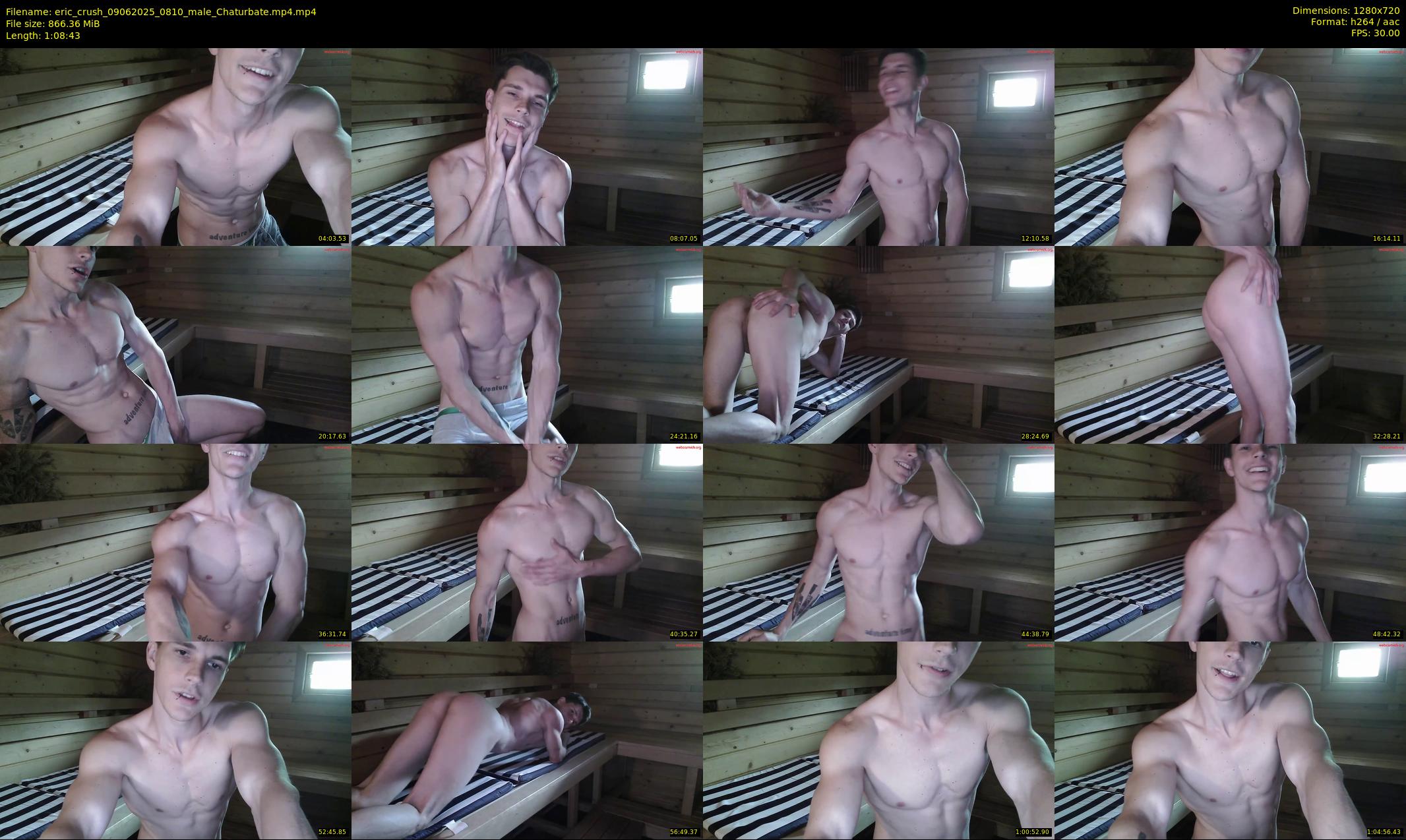 eric_crush — 69 minute Chaturbate male cam show recording, 720p, Jun 9, 2025