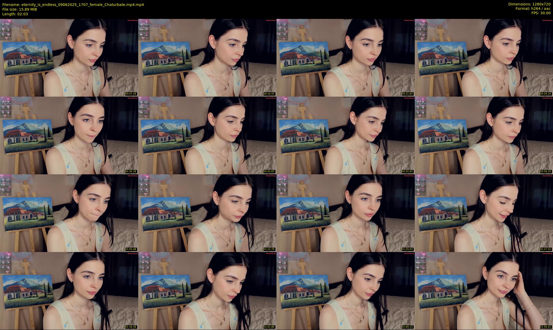 eternity_is_endless — 3 minute Chaturbate female cam show recording, 720p, Jun 9, 2025