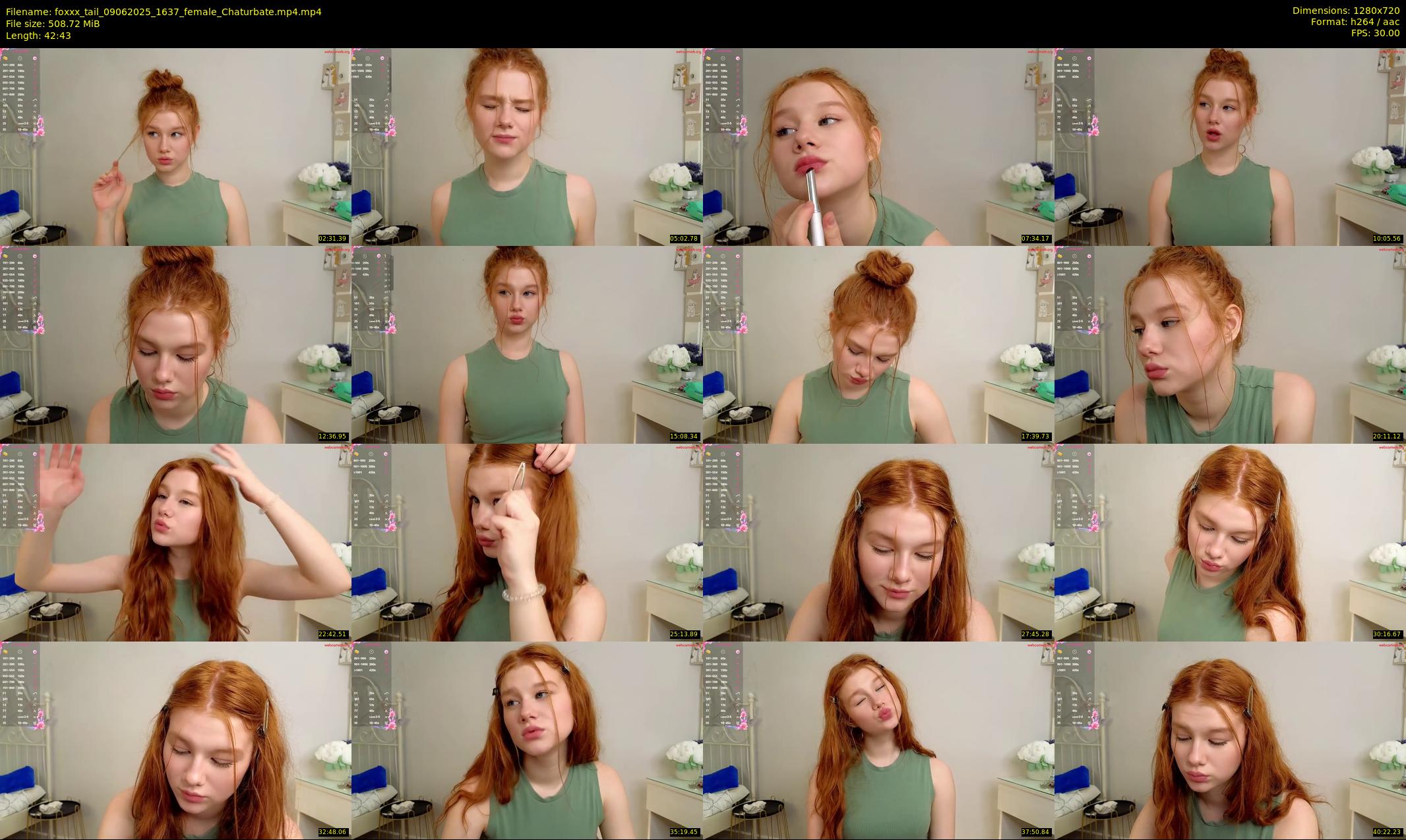 foxxx_tail — 43 minute Chaturbate female cam show recording, 720p, Jun 9, 2025