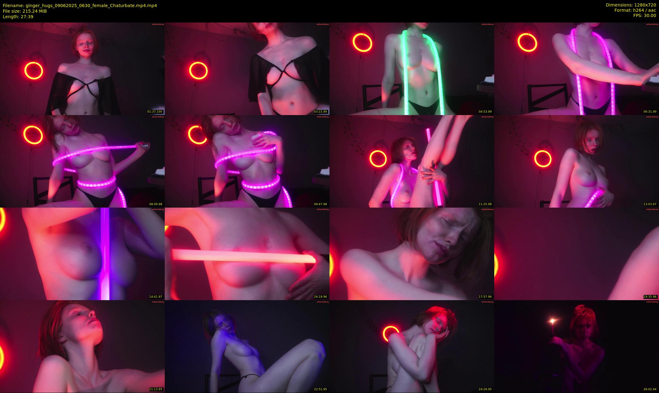 ginger_hugs — 28 minute Chaturbate female cam show recording, 720p, Jun 9, 2025