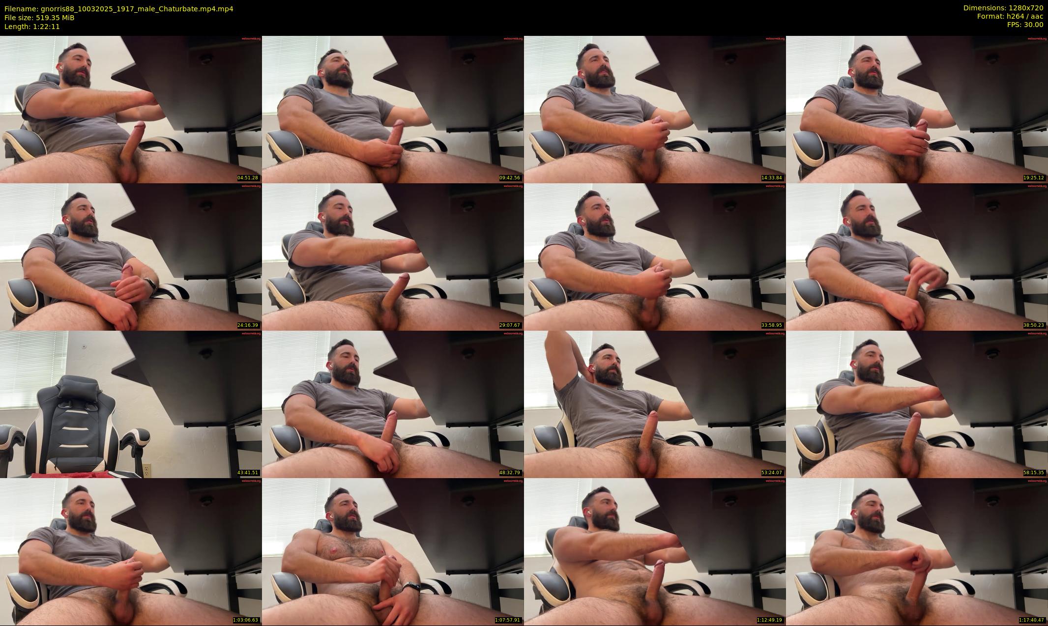 gnorris88 — 83 minute Chaturbate male cam show recording, 720p, Mar 10, 2025