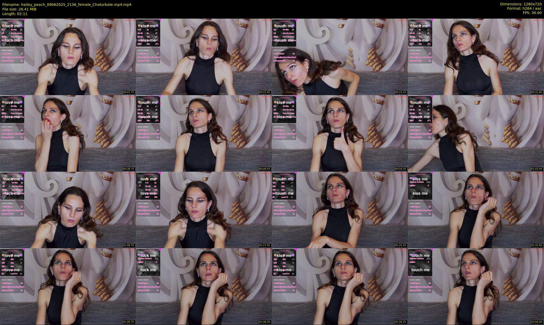 hailey_peach — 3 minute Chaturbate female cam show recording, 720p, Jun 9, 2025