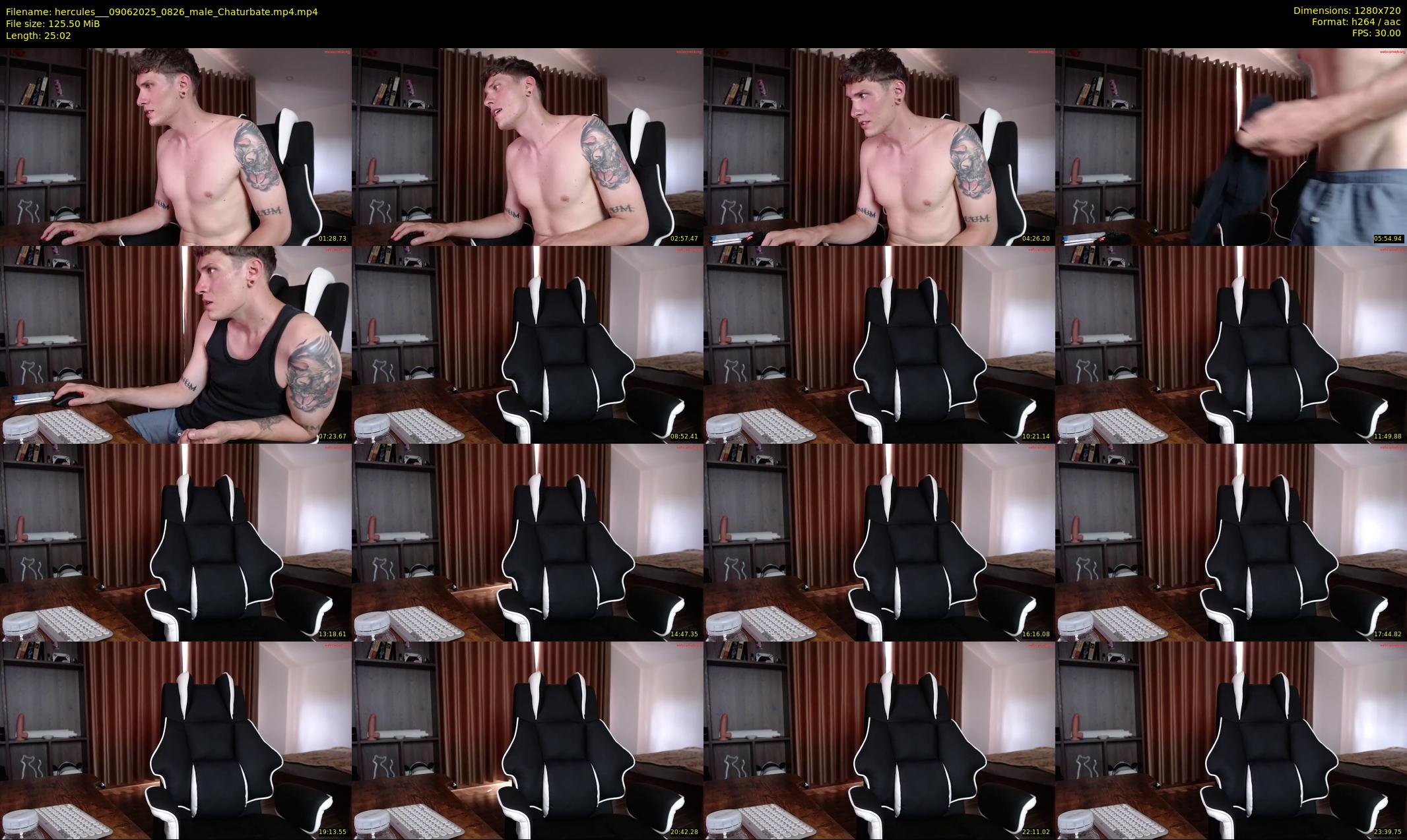 hercules__ — 26 minute Chaturbate male cam show recording, 720p, Jun 9, 2025