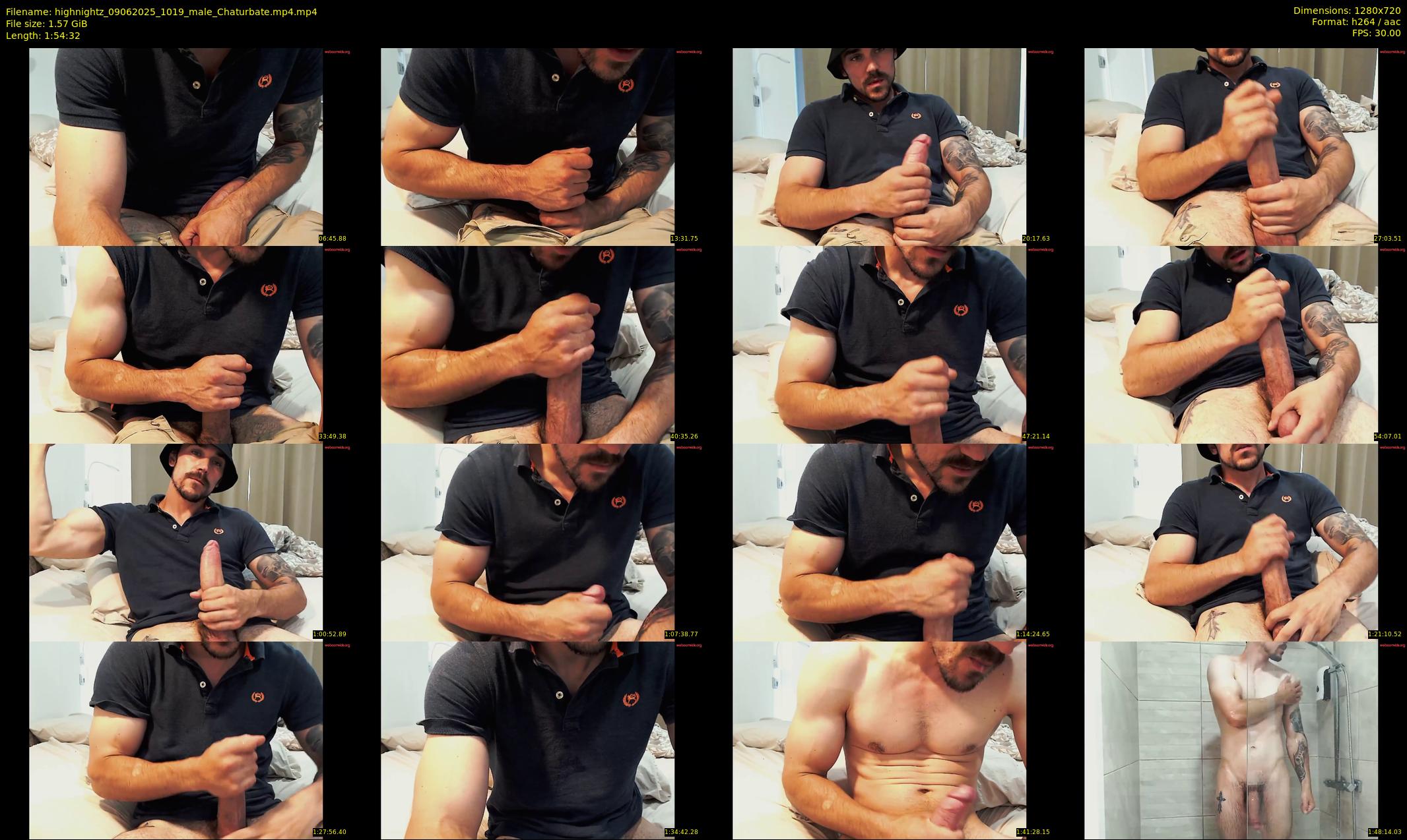 highnightz — 115 minute Chaturbate male cam show recording, 720p, Jun 9, 2025
