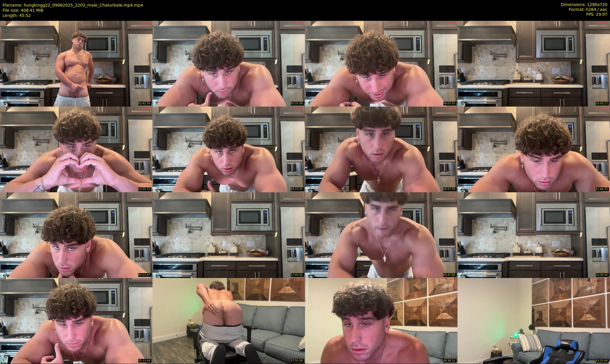 hungkingg22 — 46 minute Chaturbate male cam show recording, 720p, Jun 9, 2025