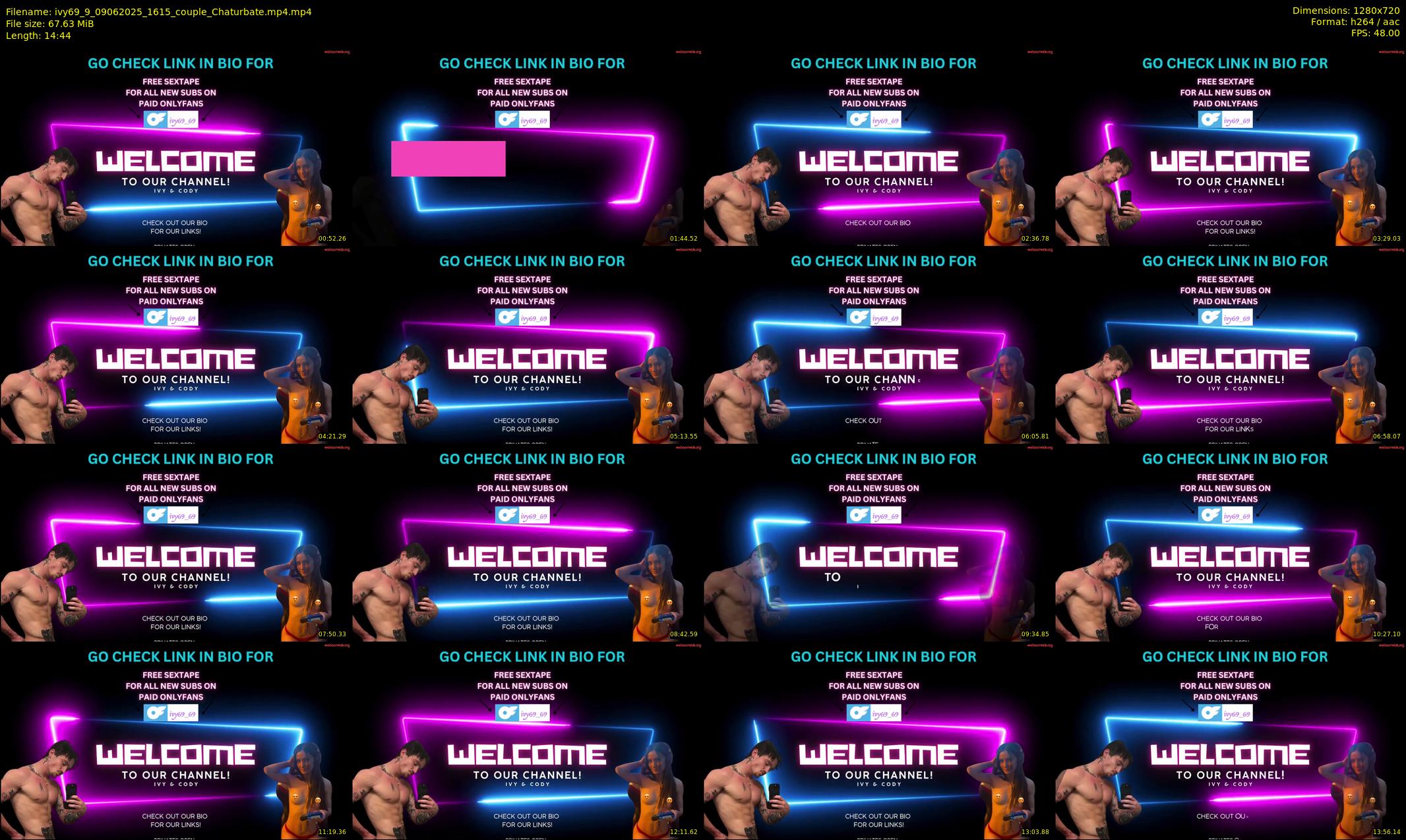 ivy69_9 — 15 minute Chaturbate couple cam show recording, 720p, Jun 9, 2025
