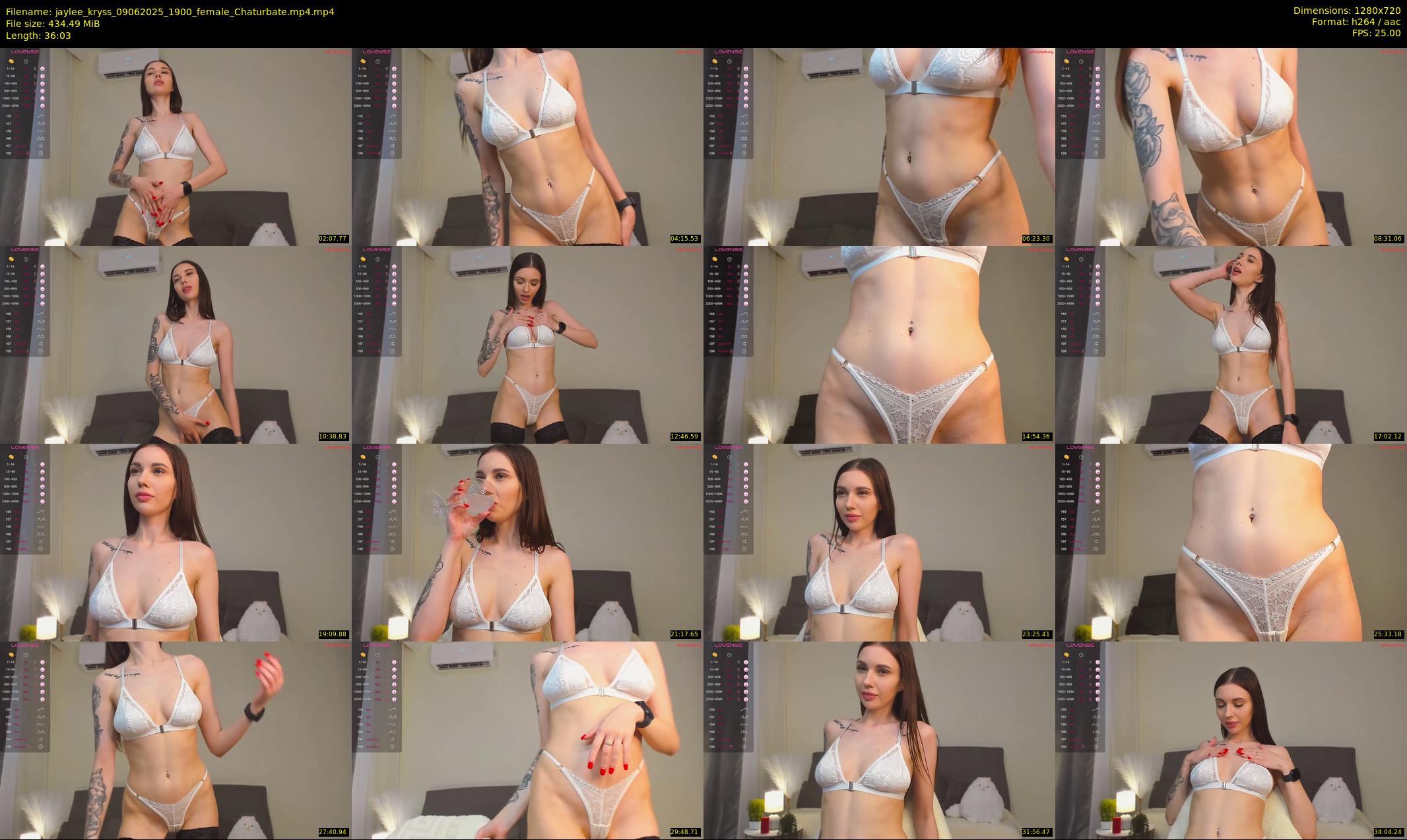 jaylee_kryss — 37 minute Chaturbate female cam show recording, 720p, Jun 9, 2025
