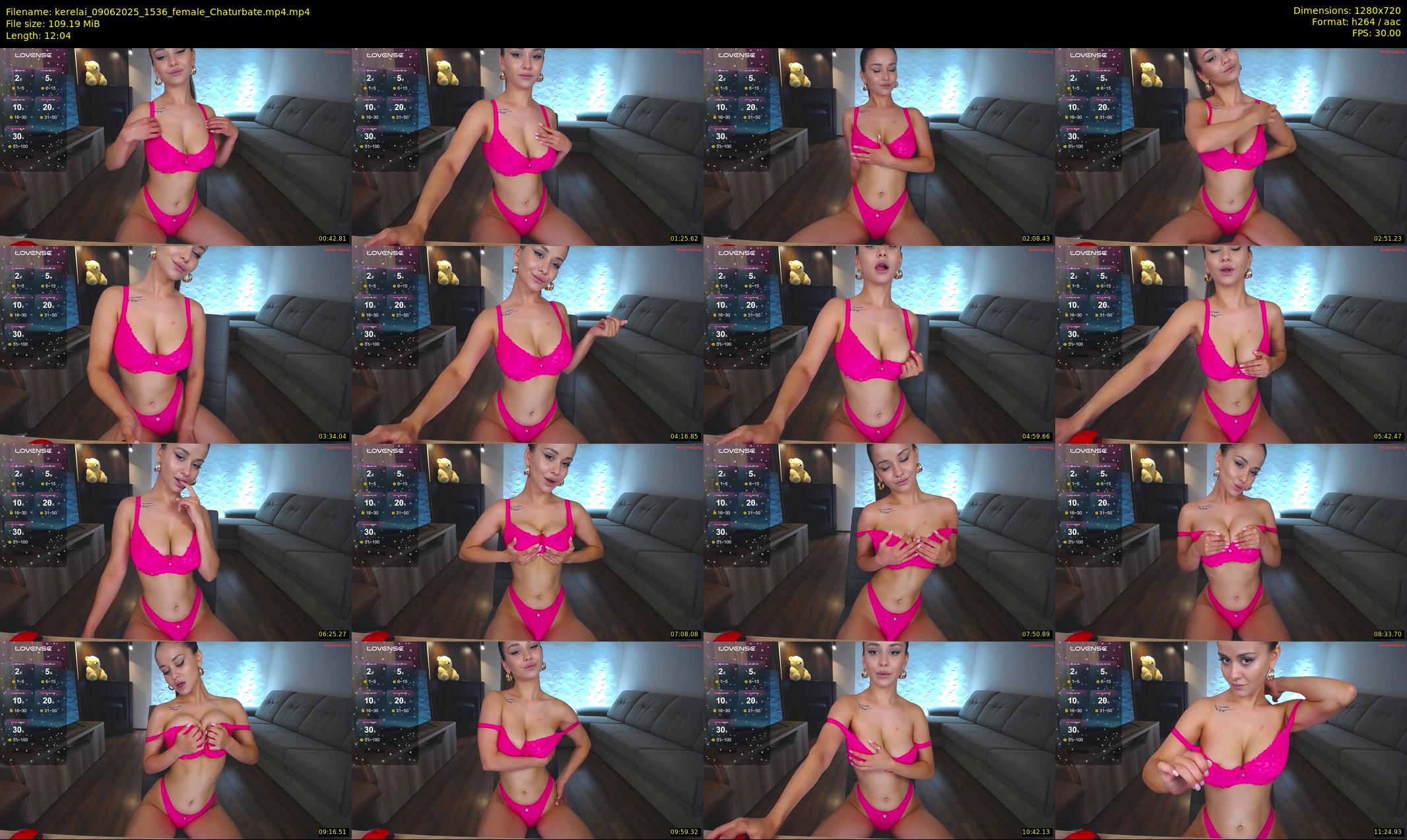 kerelai — 13 minute Chaturbate female cam show recording, 720p, Jun 9, 2025