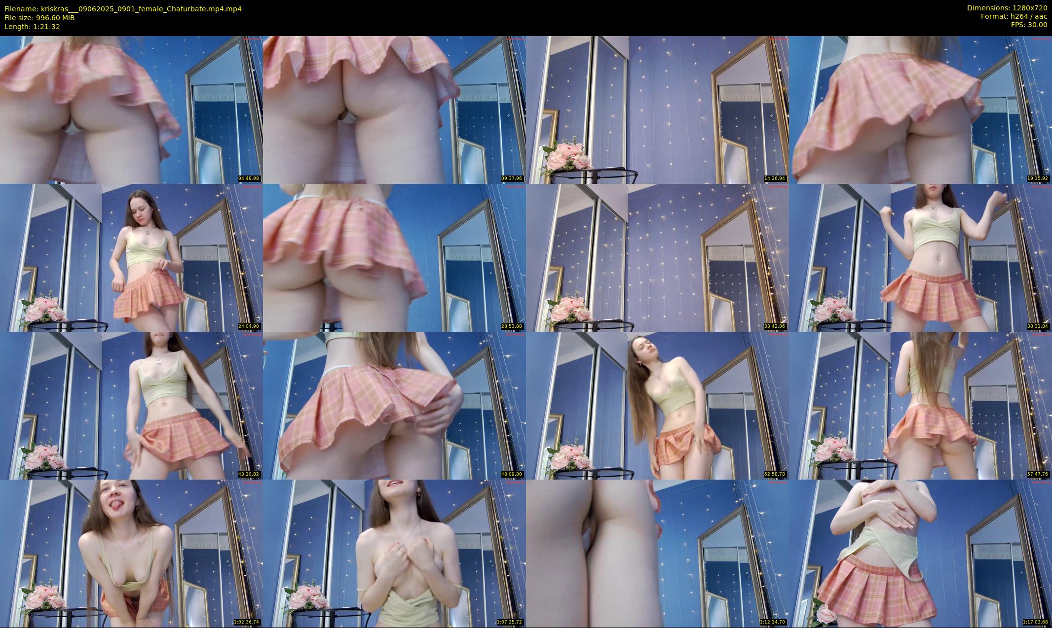 kriskras__ — 82 minute Chaturbate female cam show recording, 720p, Jun 9, 2025