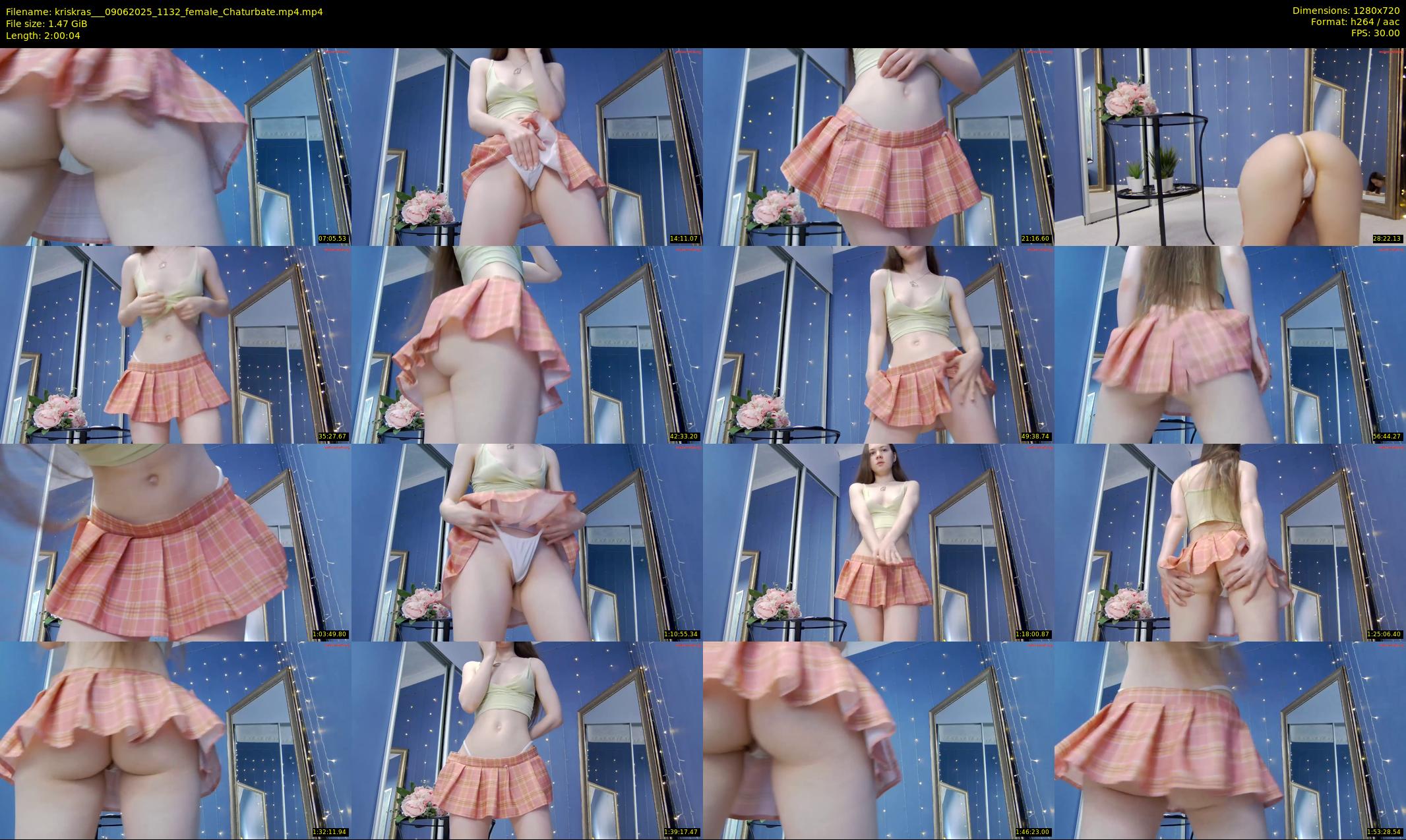kriskras__ — 121 minute Chaturbate female cam show recording, 720p, Jun 9, 2025