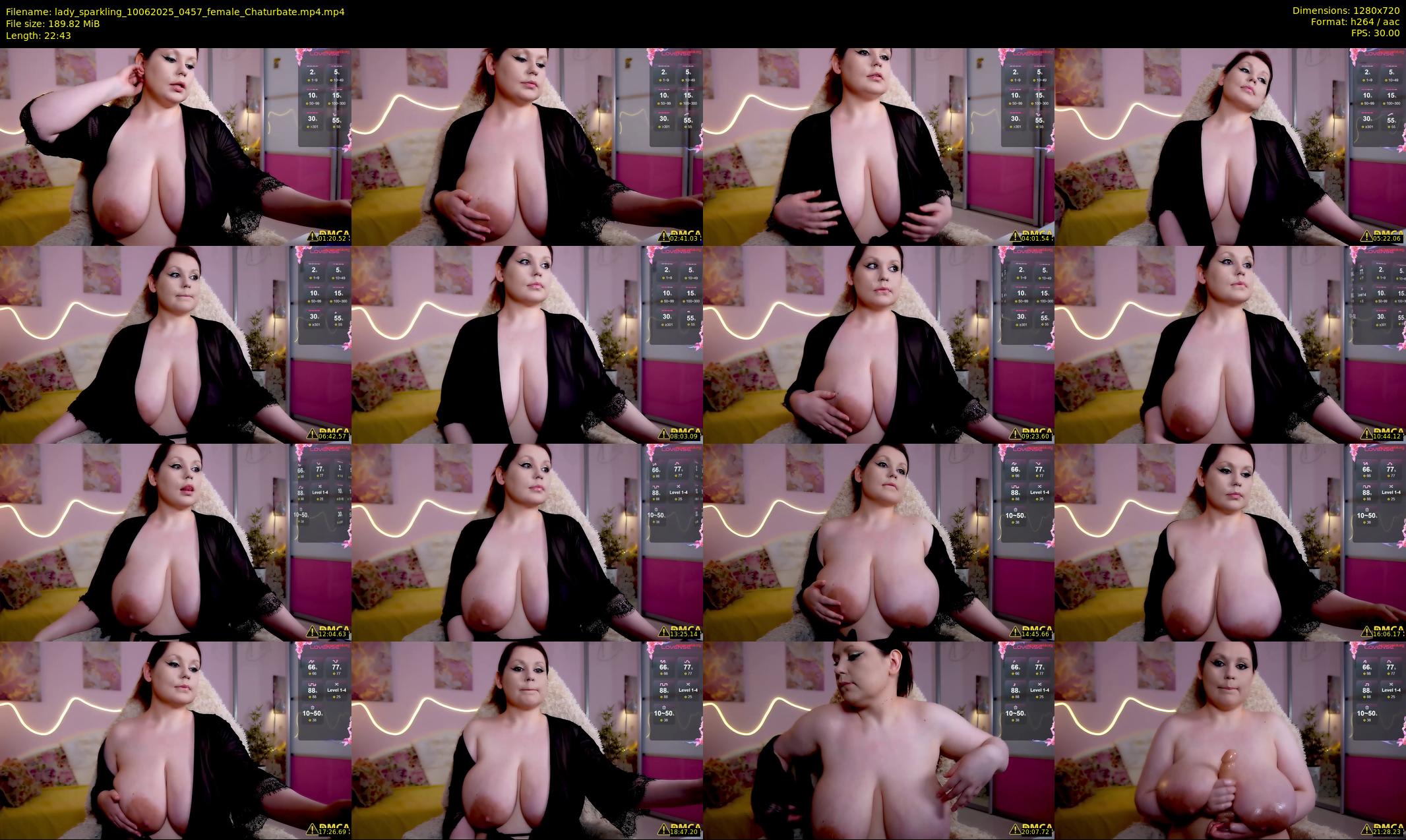 lady_sparkling — 23 minute Chaturbate female cam show recording, 720p, Jun 10, 2025