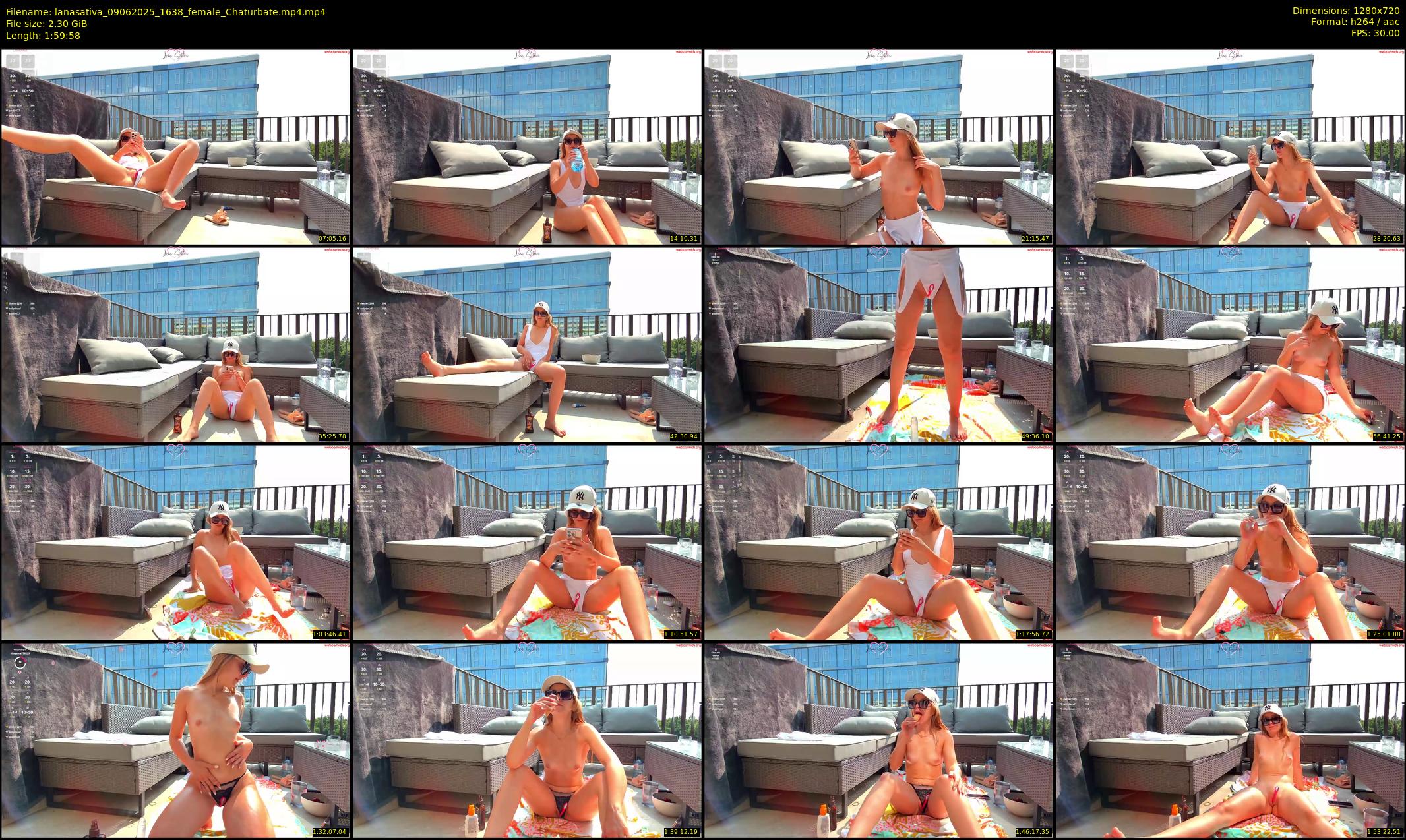 lanasativa — 120 minute Chaturbate female cam show recording, 720p, Jun 9, 2025