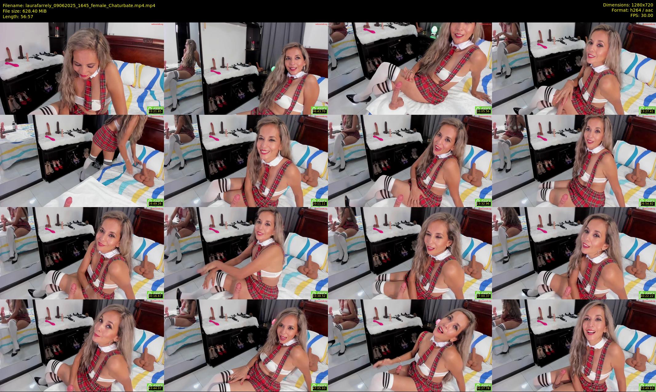 laurafarrely — 57 minute Chaturbate female cam show recording, 720p, Jun 9, 2025