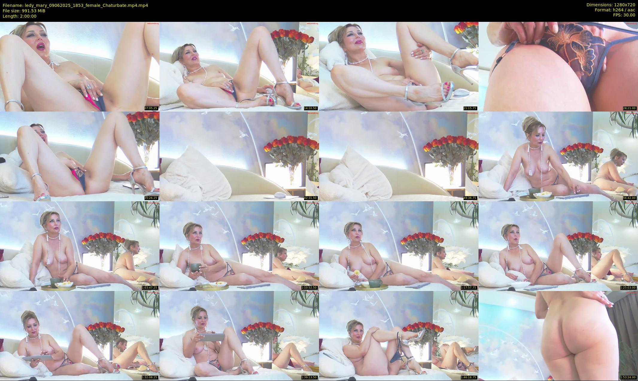 ledy_mary — 120 minute Chaturbate female cam show recording, 720p, Jun 9, 2025