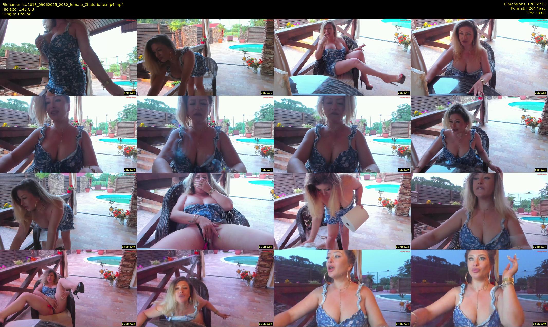 lisa2018 — 120 minute Chaturbate female cam show recording, 720p, Jun 9, 2025
