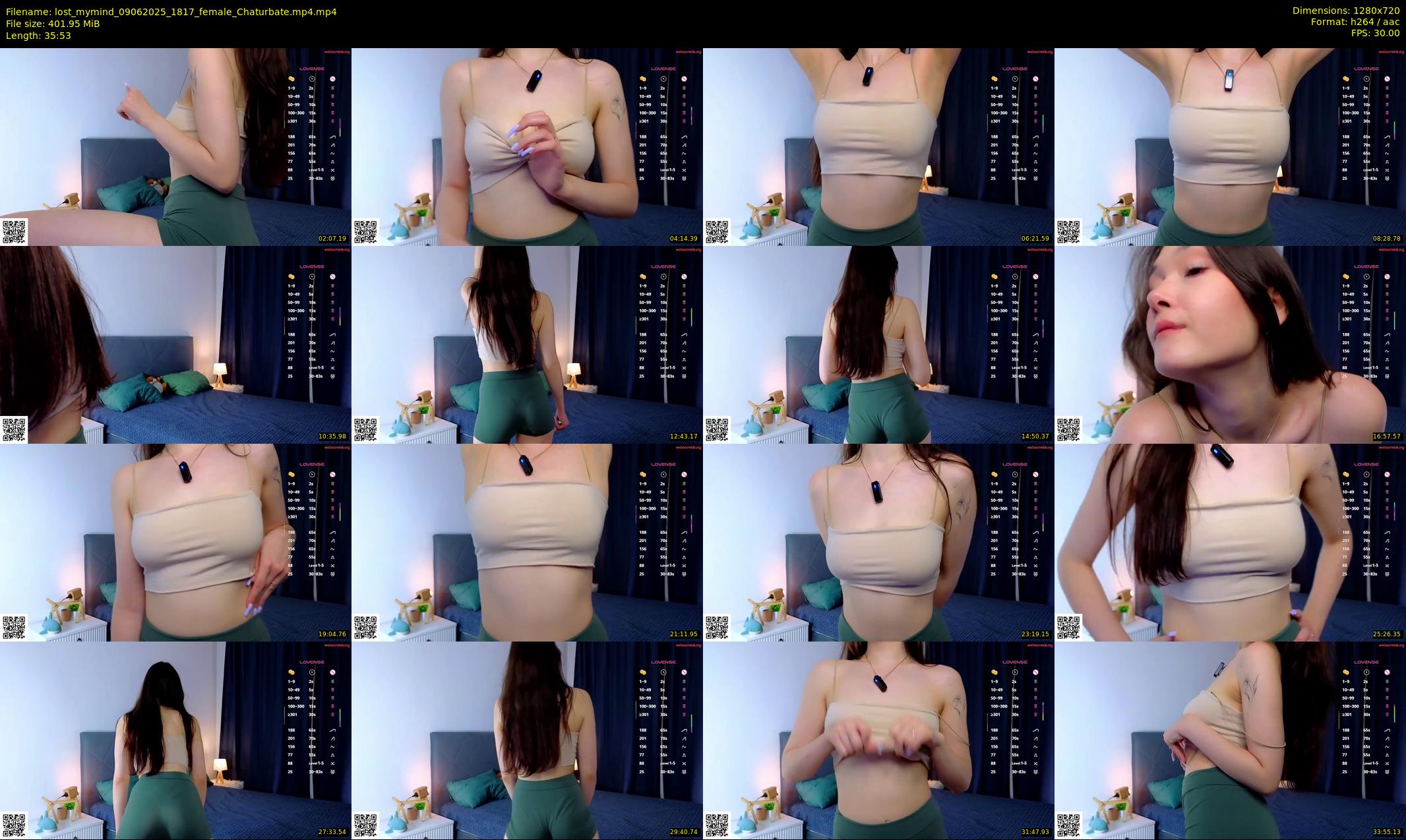 lost_mymind — 36 minute Chaturbate female cam show recording, 720p, Jun 9, 2025