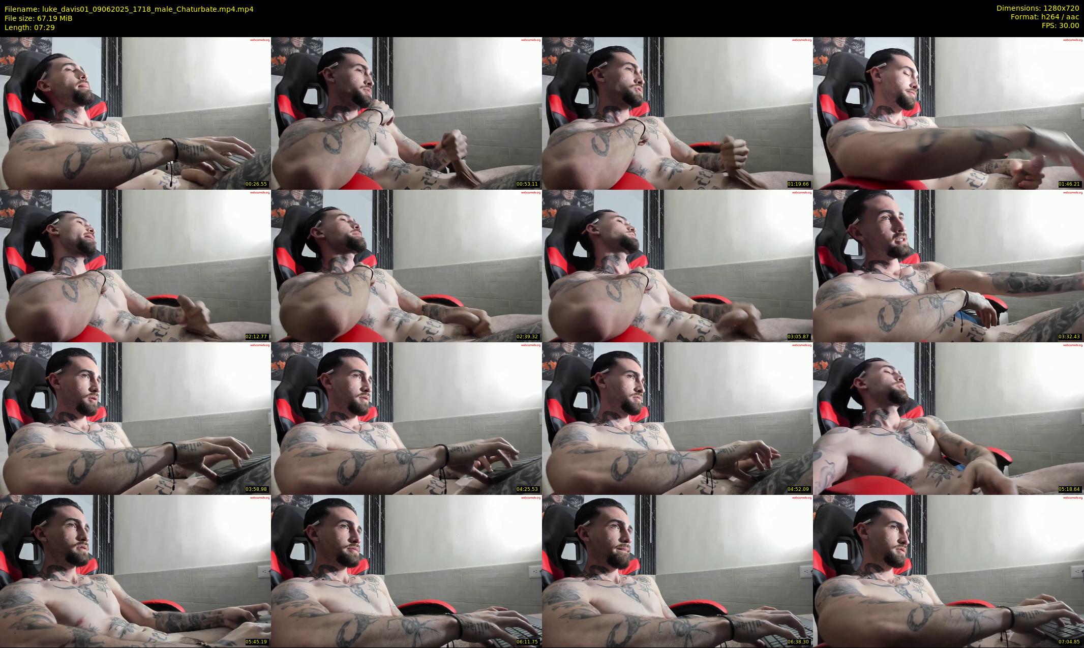 luke_davis01 — 8 minute Chaturbate male cam show recording, 720p, Jun 9, 2025