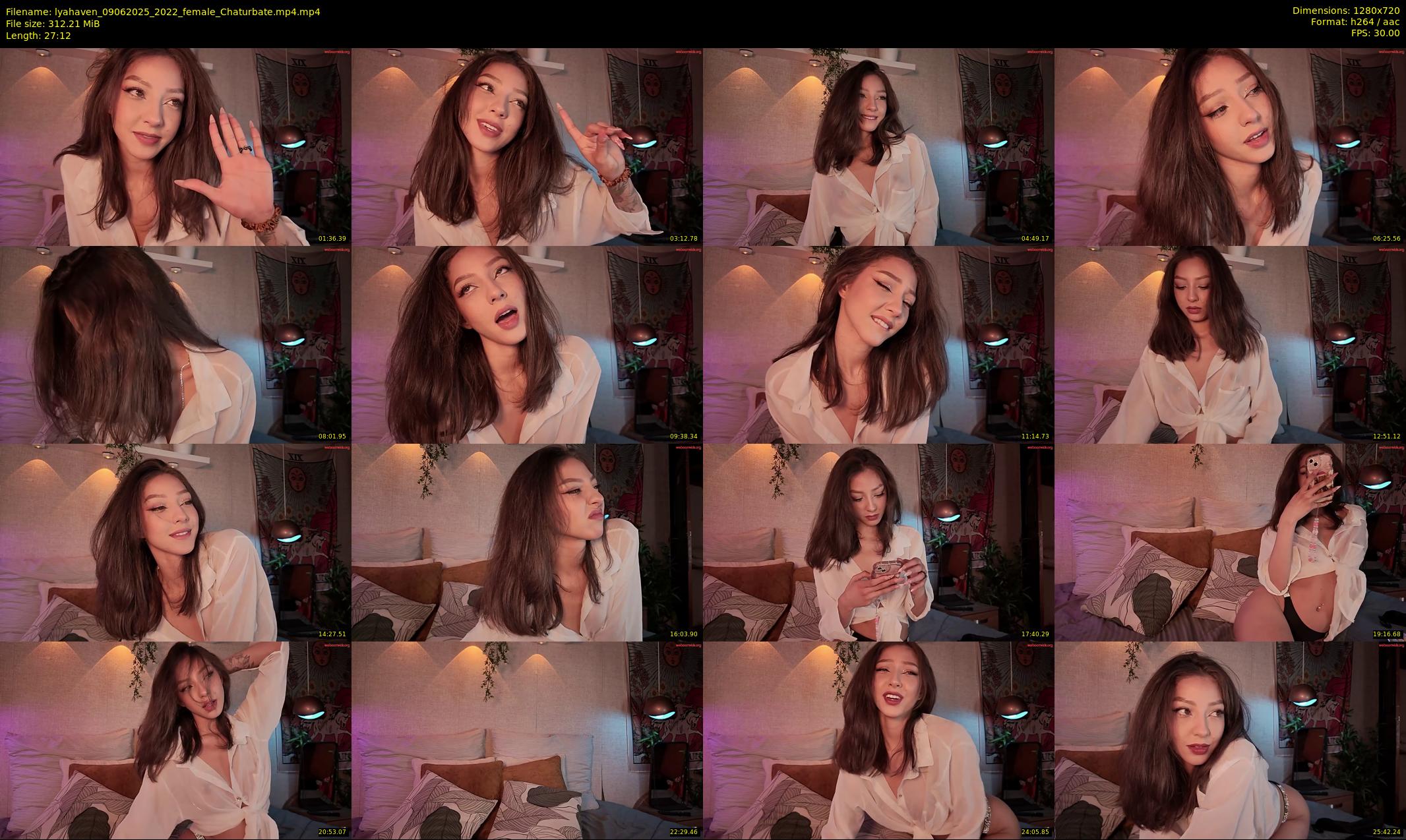 lyahaven — 28 minute Chaturbate female cam show recording, 720p, Jun 9, 2025