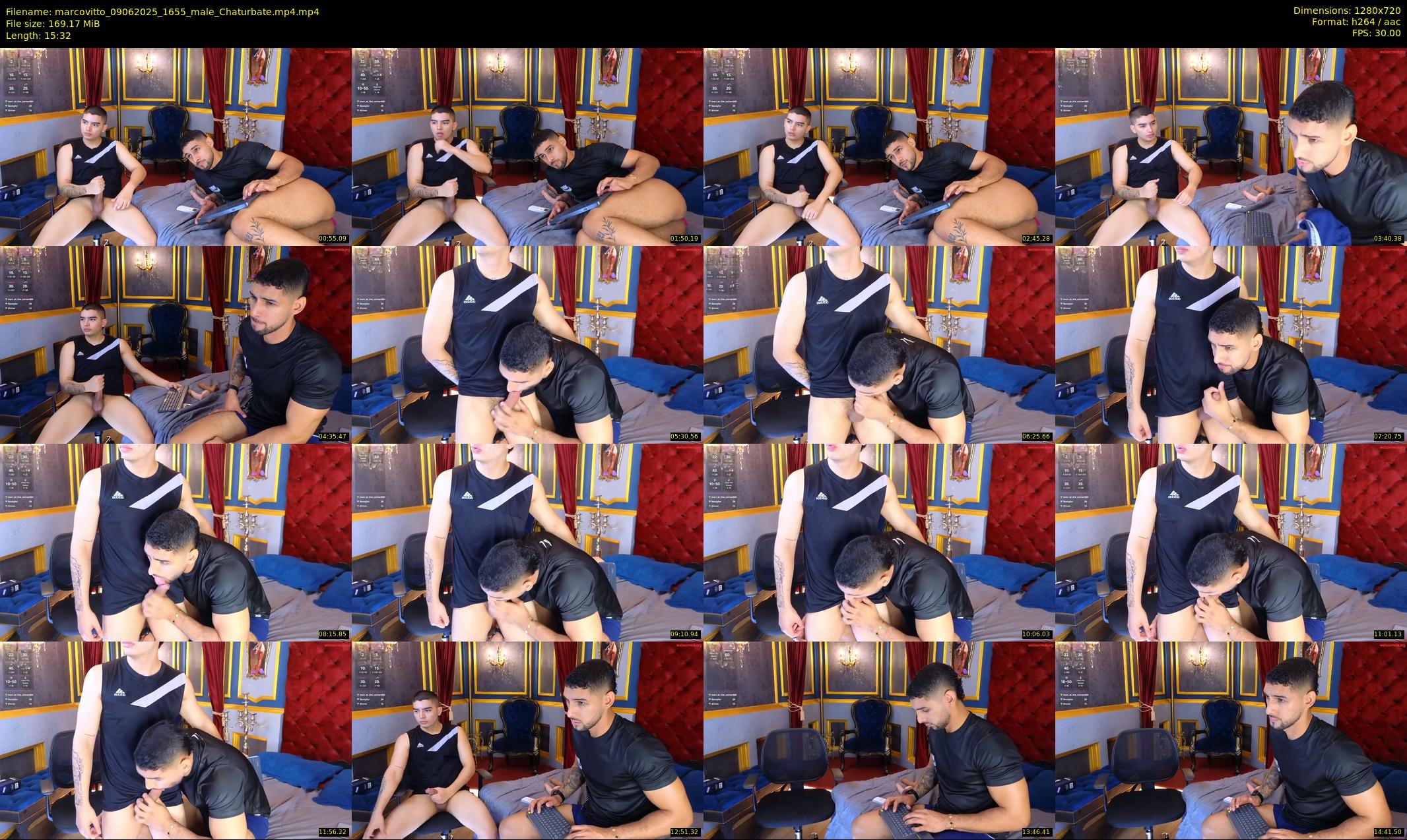 marcovitto — 16 minute Chaturbate couple cam show recording, 720p, Jun 9, 2025