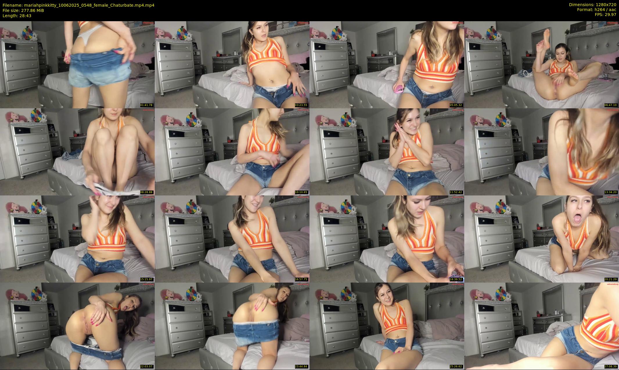 mariahpinkkitty — 29 minute Chaturbate female cam show recording, 720p, Jun 10, 2025