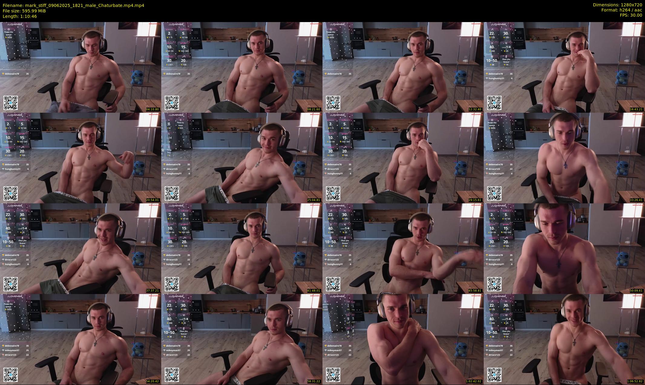 mark_stiff — 71 minute Chaturbate male cam show recording, 720p, Jun 9, 2025