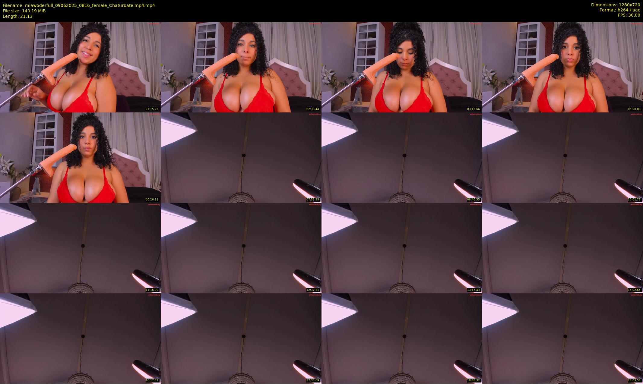 miawoderfull — 22 minute Chaturbate female cam show recording, 720p, Jun 9, 2025