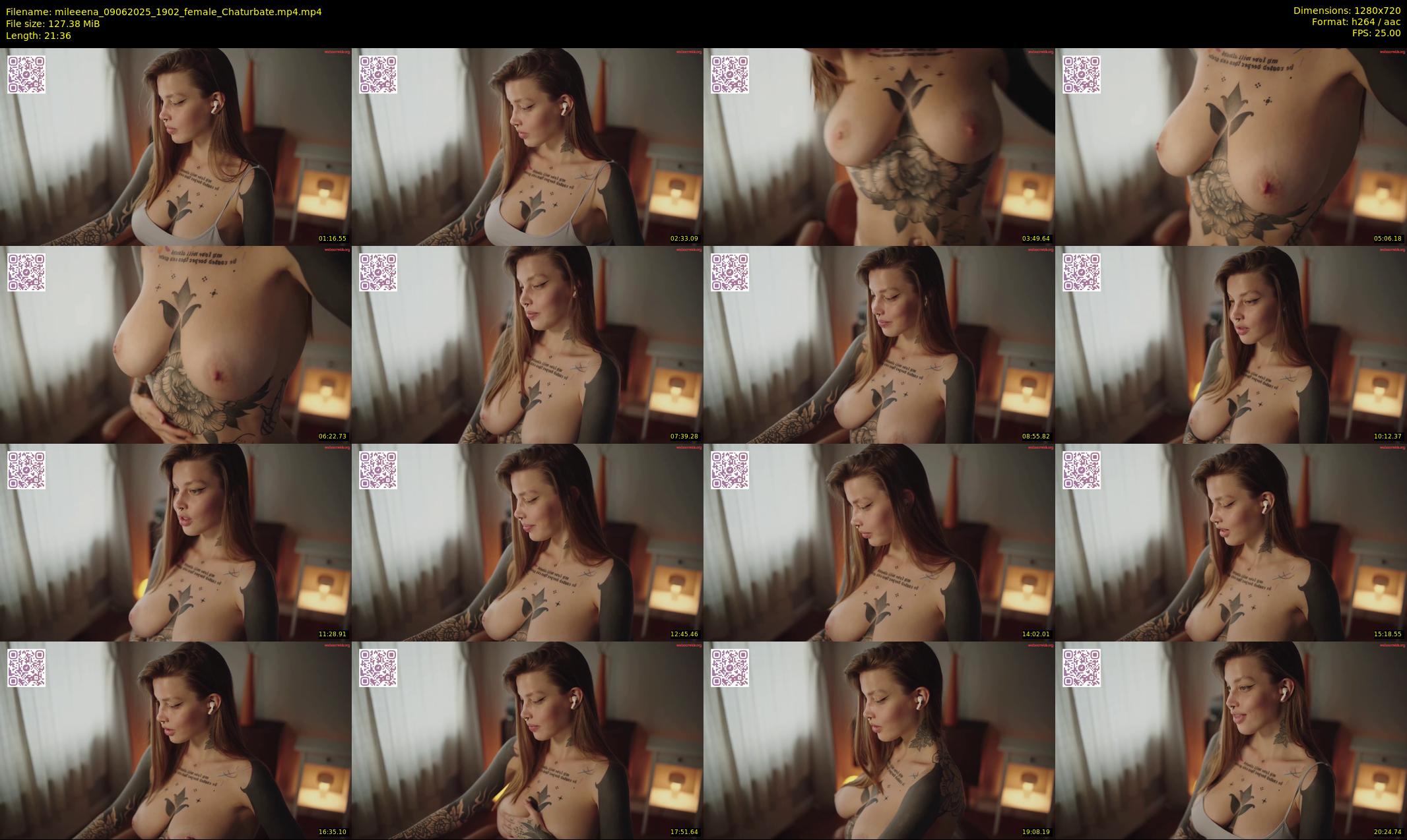 mileeena — 22 minute Chaturbate female cam show recording, 720p, Jun 9, 2025