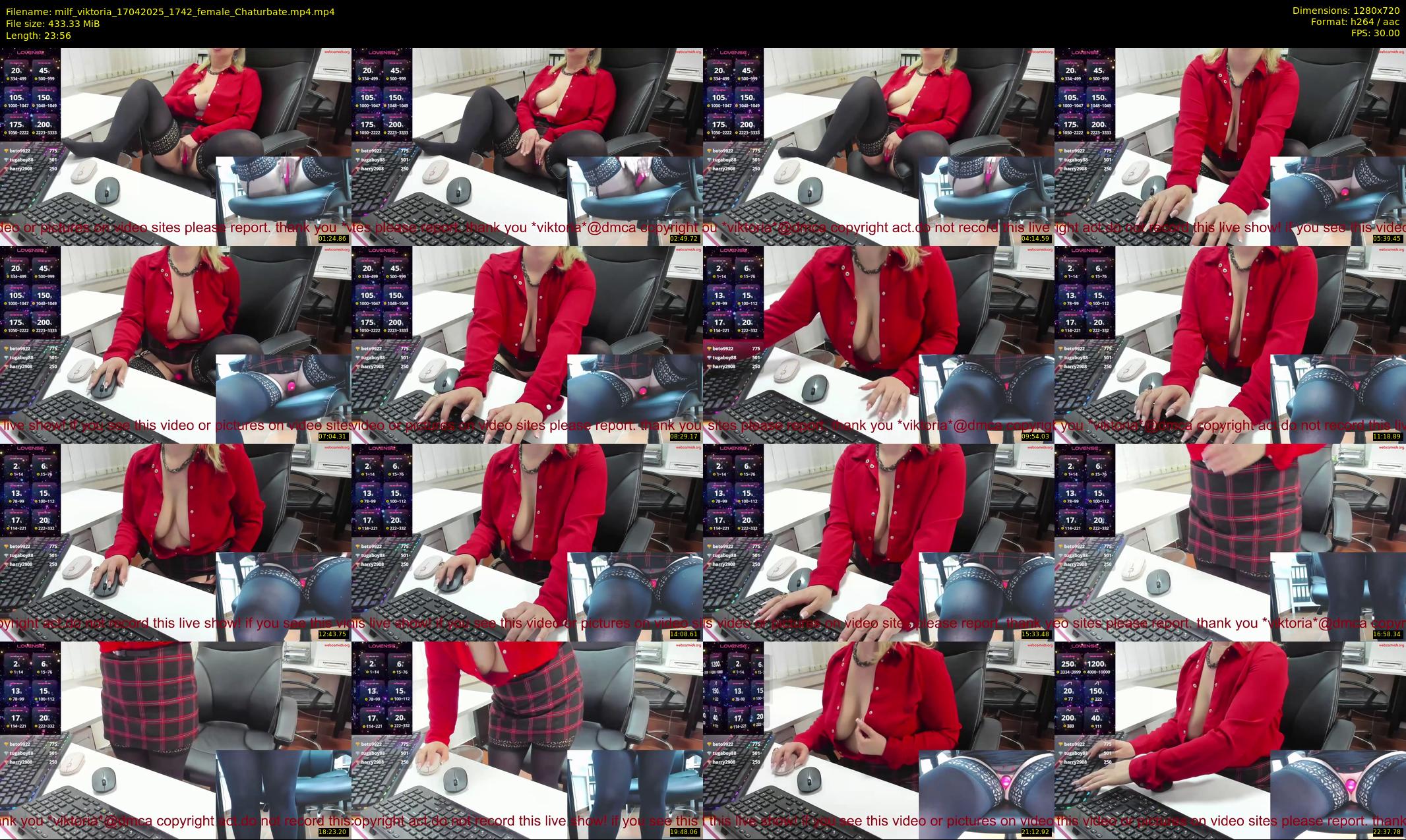 milf_viktoria — 24 minute Chaturbate female cam show recording, 720p, Apr 17, 2025