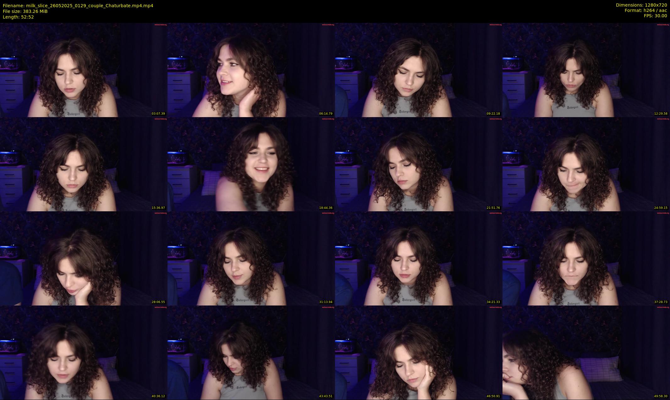 milk_slice — 53 minute Chaturbate couple cam show recording, 720p, May 26, 2025