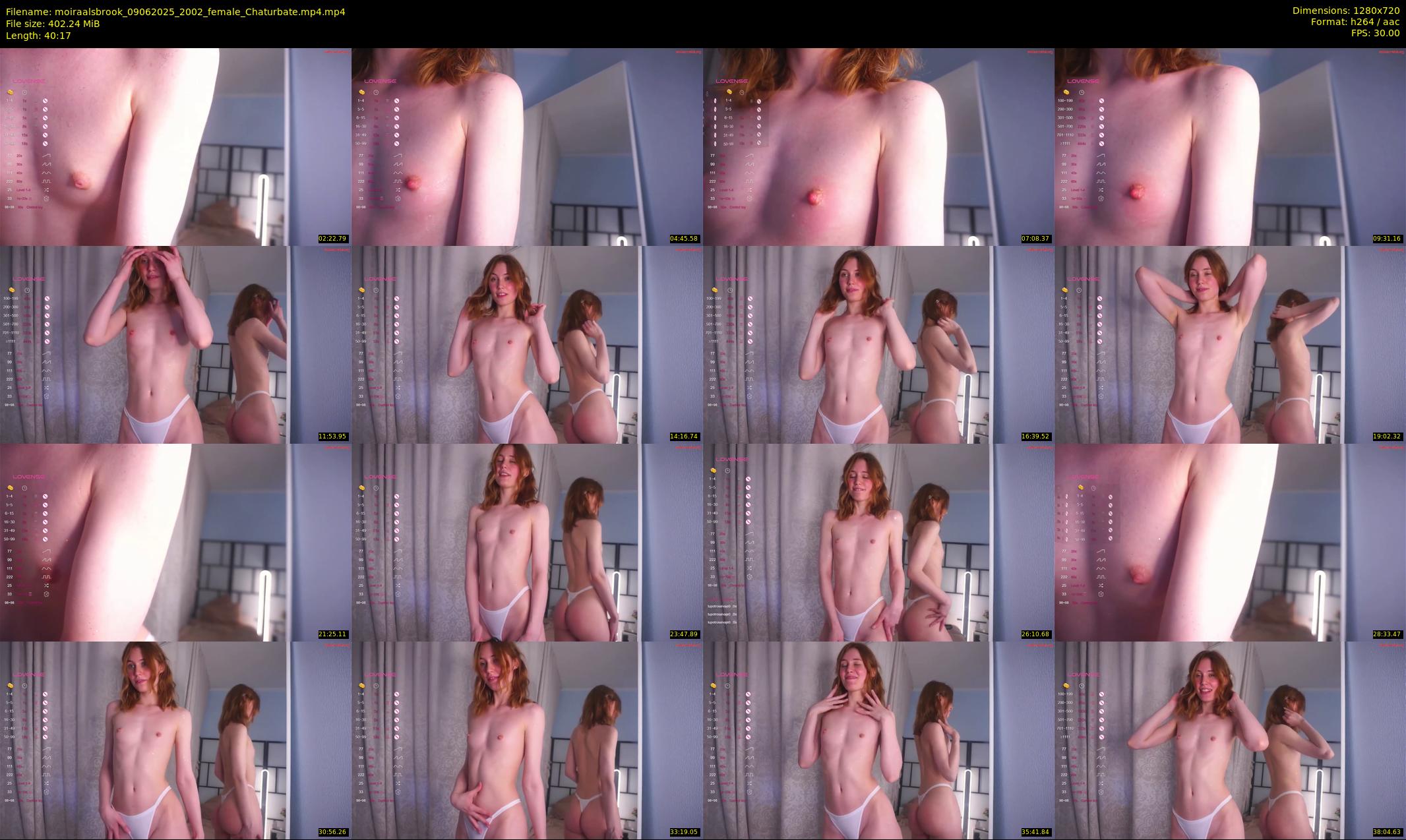 moiraalsbrook — 41 minute Chaturbate female cam show recording, 720p, Jun 9, 2025