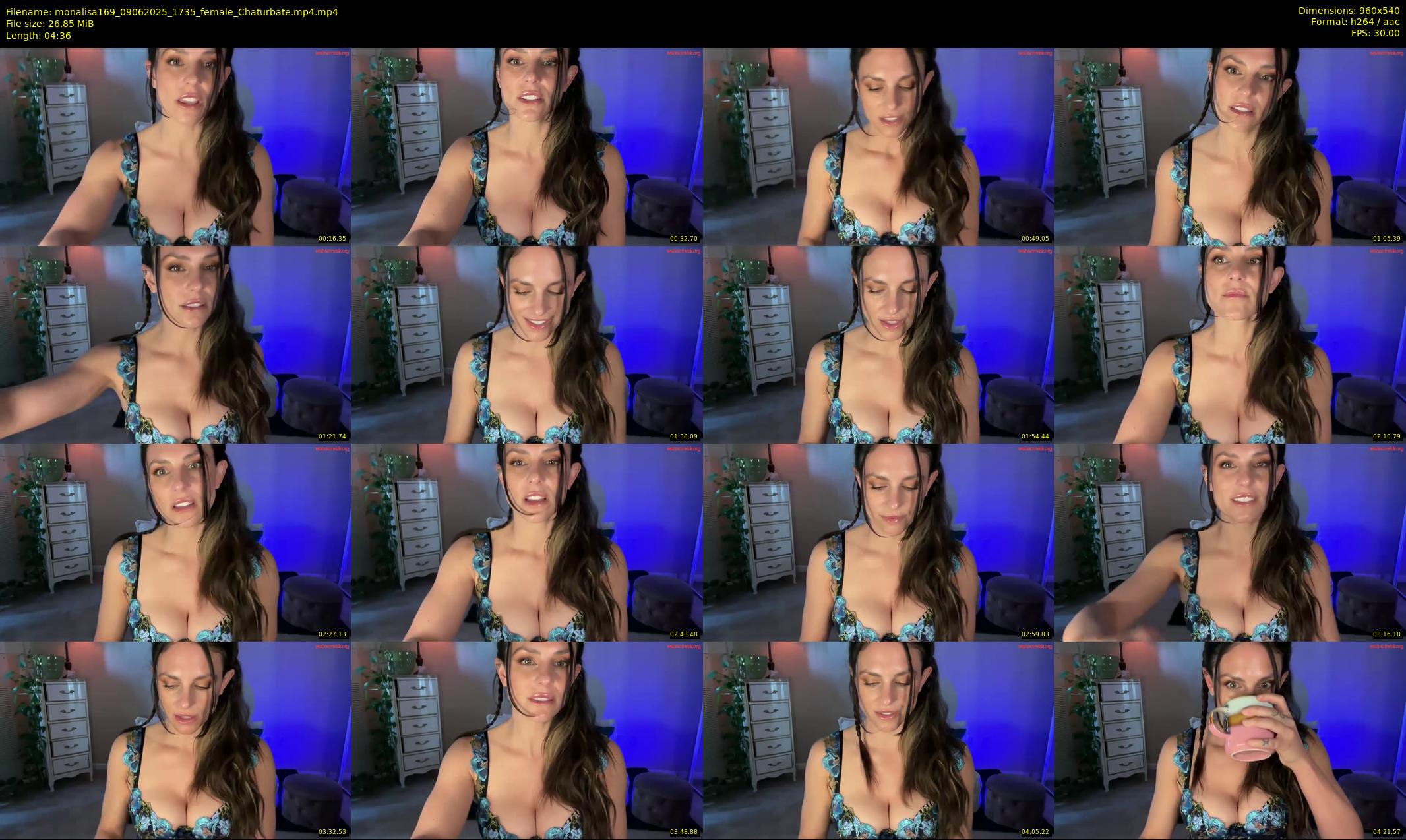 monalisa169 — 5 minute Chaturbate female cam show recording, 480p, Jun 9, 2025