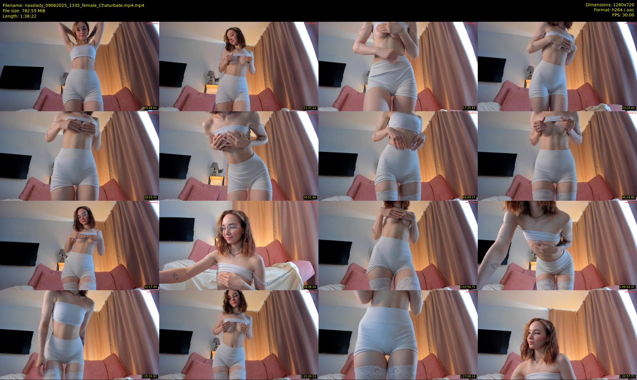 nasslady — 99 minute Chaturbate female cam show recording, 720p, Jun 9, 2025