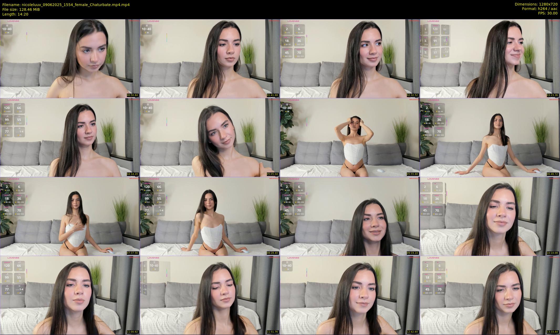 nicoleluuv — 15 minute Chaturbate female cam show recording, 720p, Jun 9, 2025