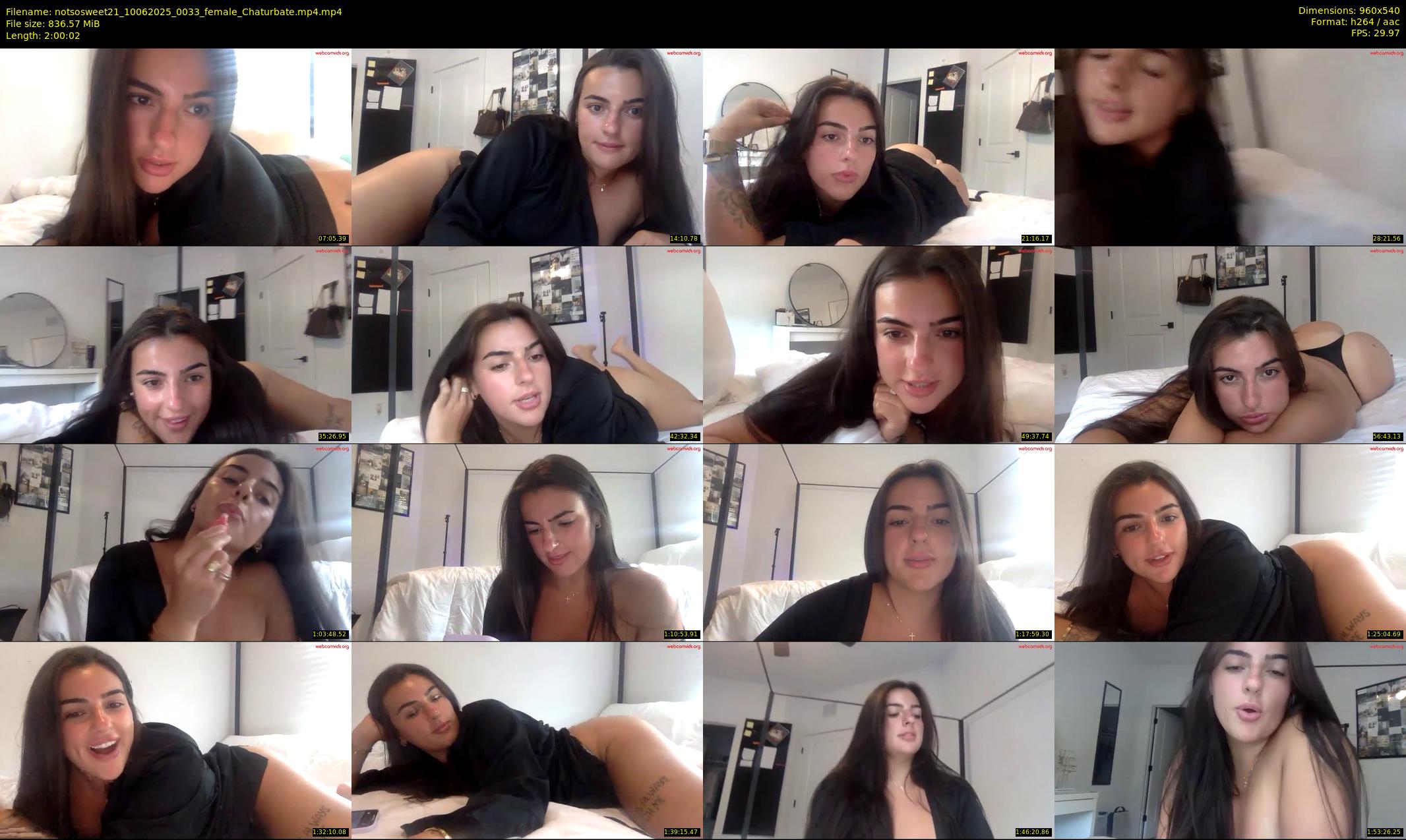 notsosweet21 — 121 minute Chaturbate female cam show recording, 480p, Jun 10, 2025