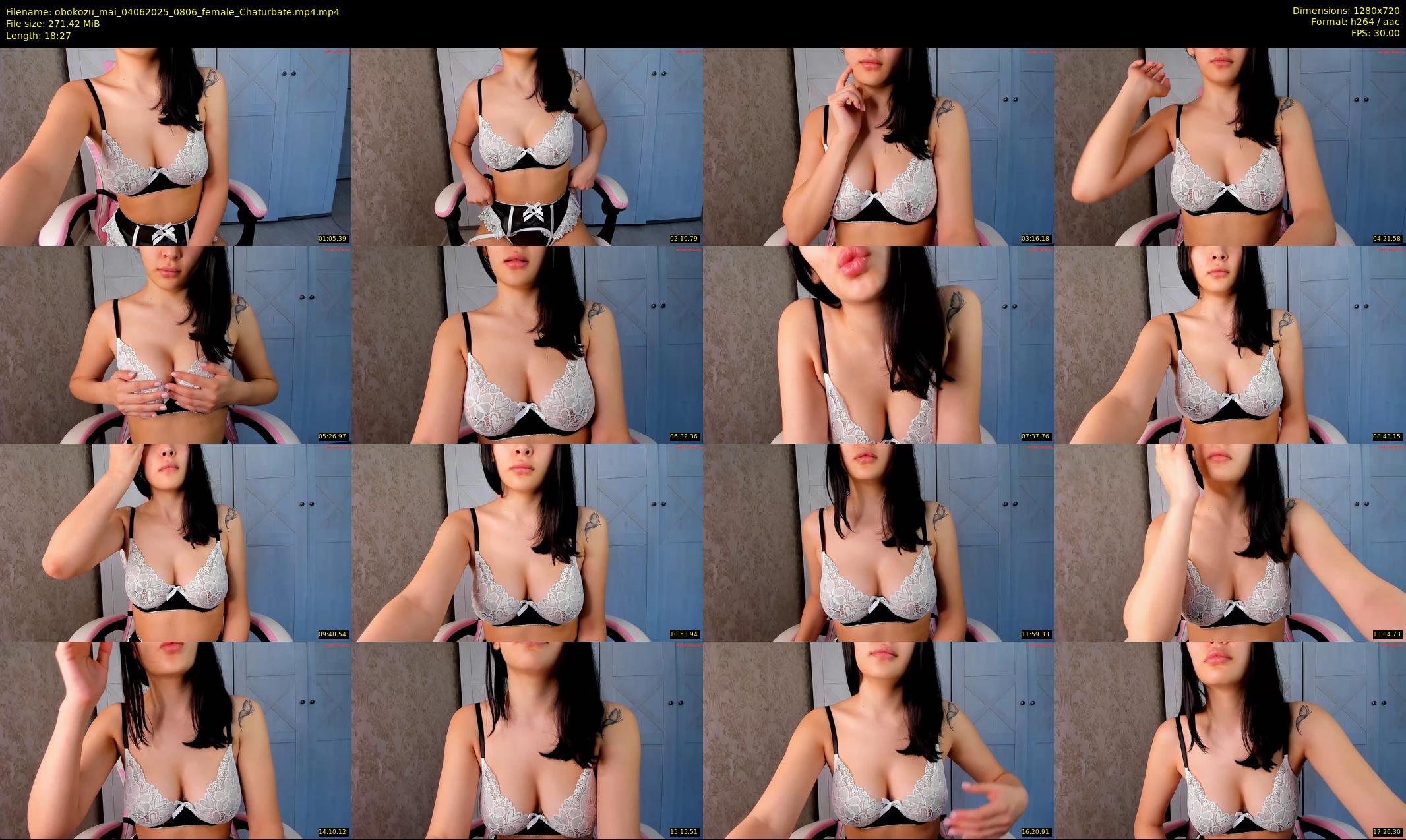 obokozu_mai — 19 minute Chaturbate female cam show recording, 720p, Jun 4, 2025