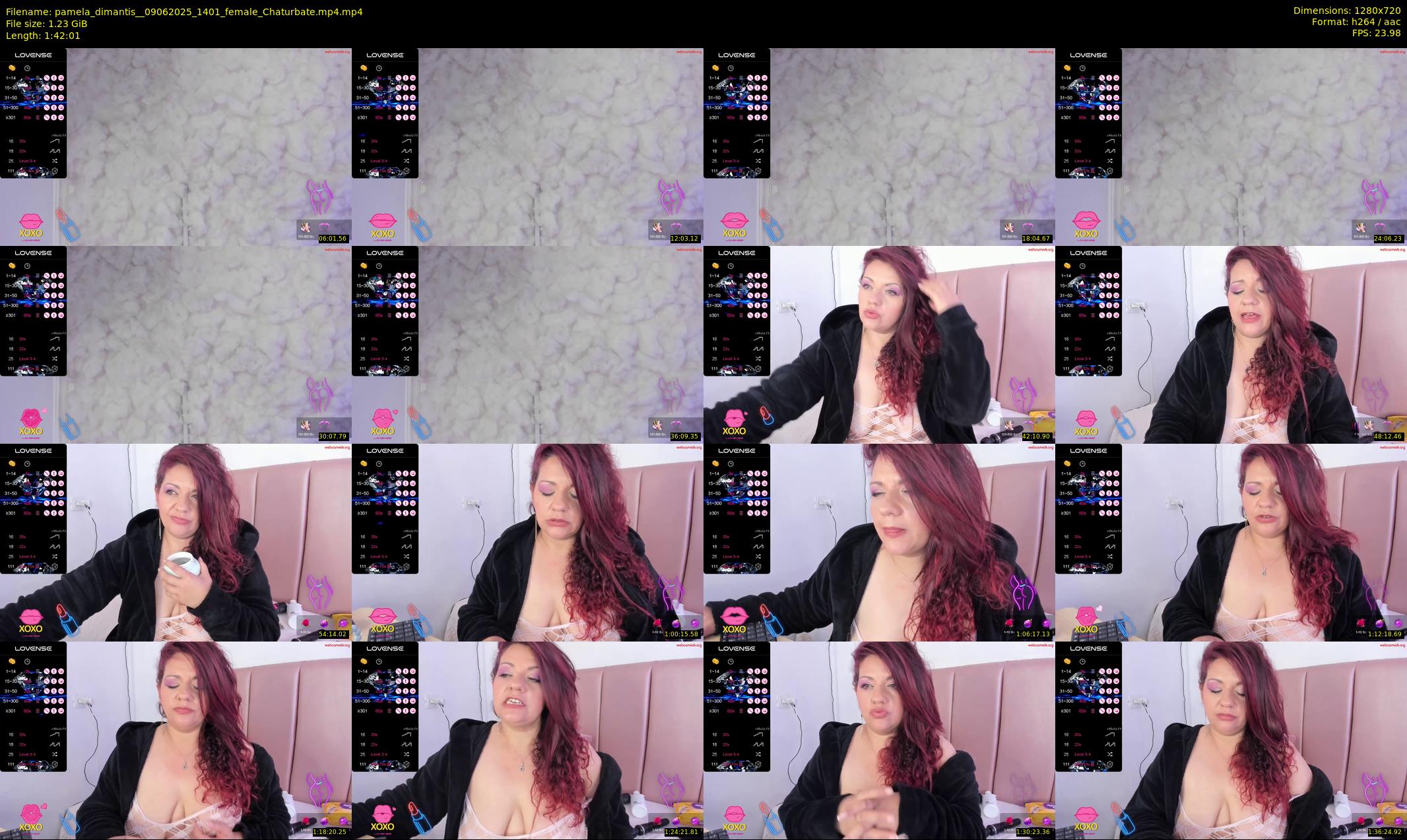 pamela_dimantis_ — 103 minute Chaturbate female cam show recording, 720p, Jun 9, 2025