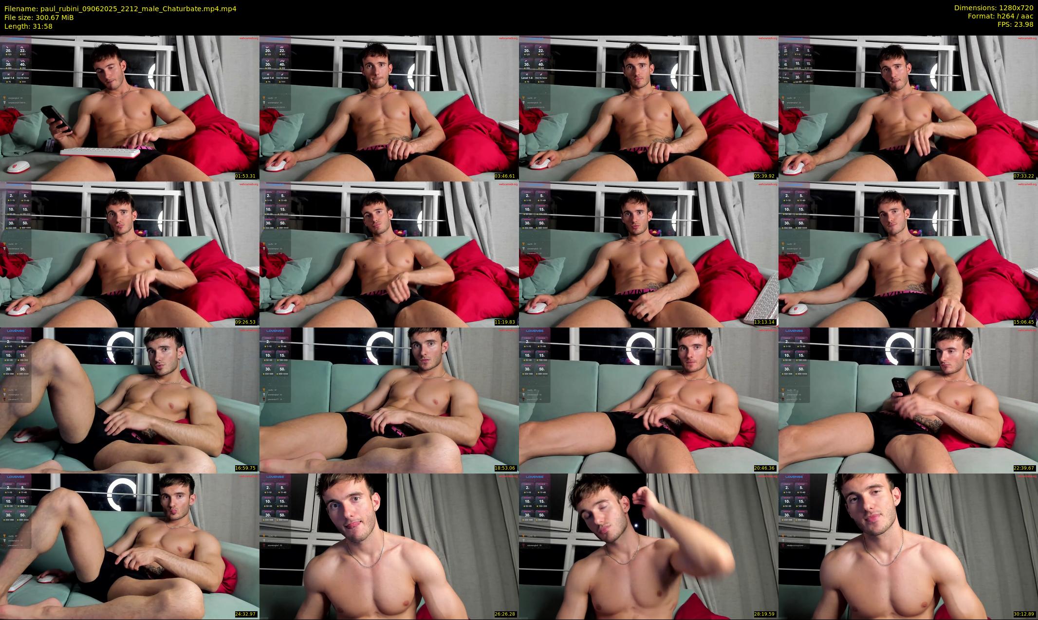 paul_rubini — 32 minute Chaturbate male cam show recording, 720p, Jun 9, 2025